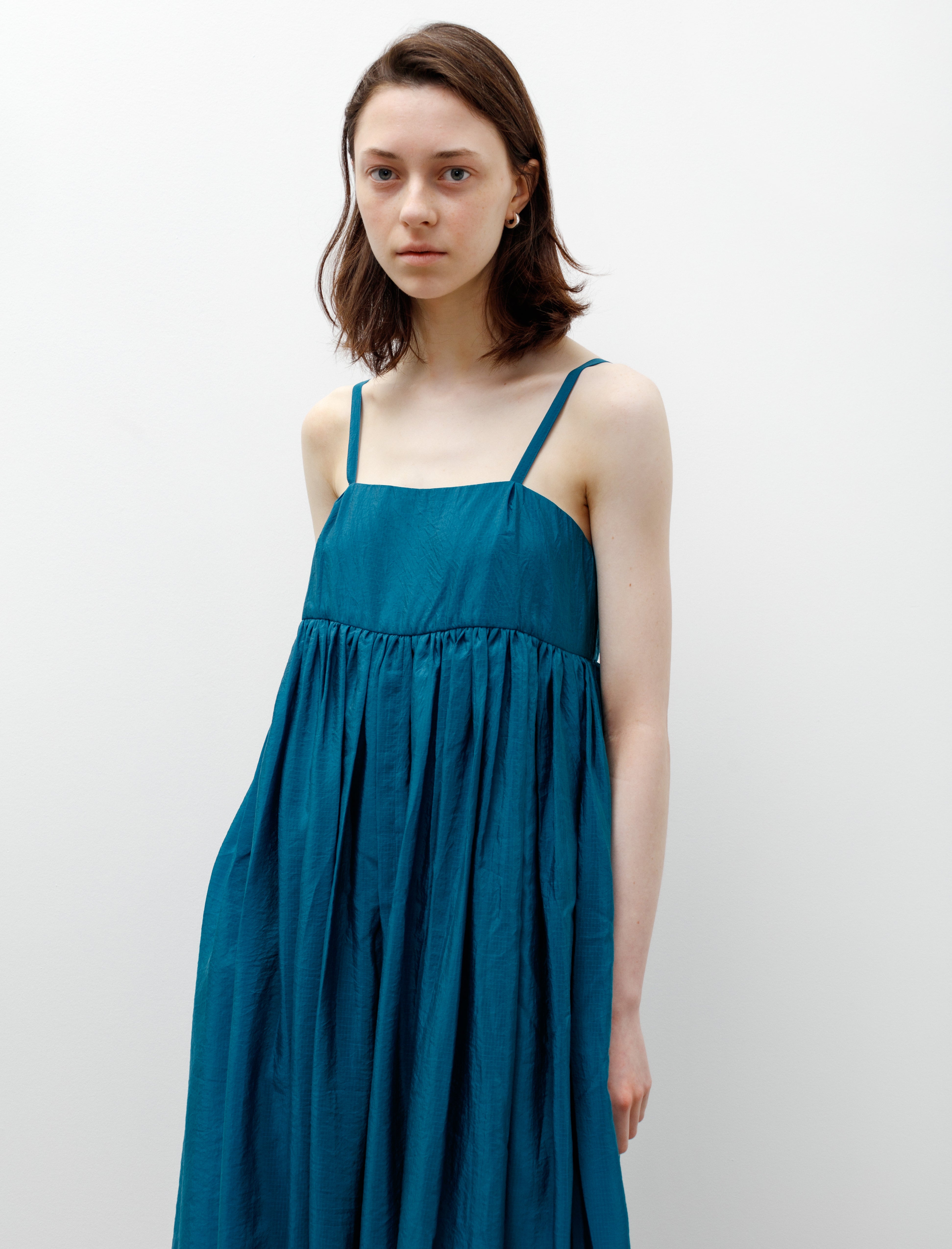 Sara Lanzi Sundress Ripstop Turquoise