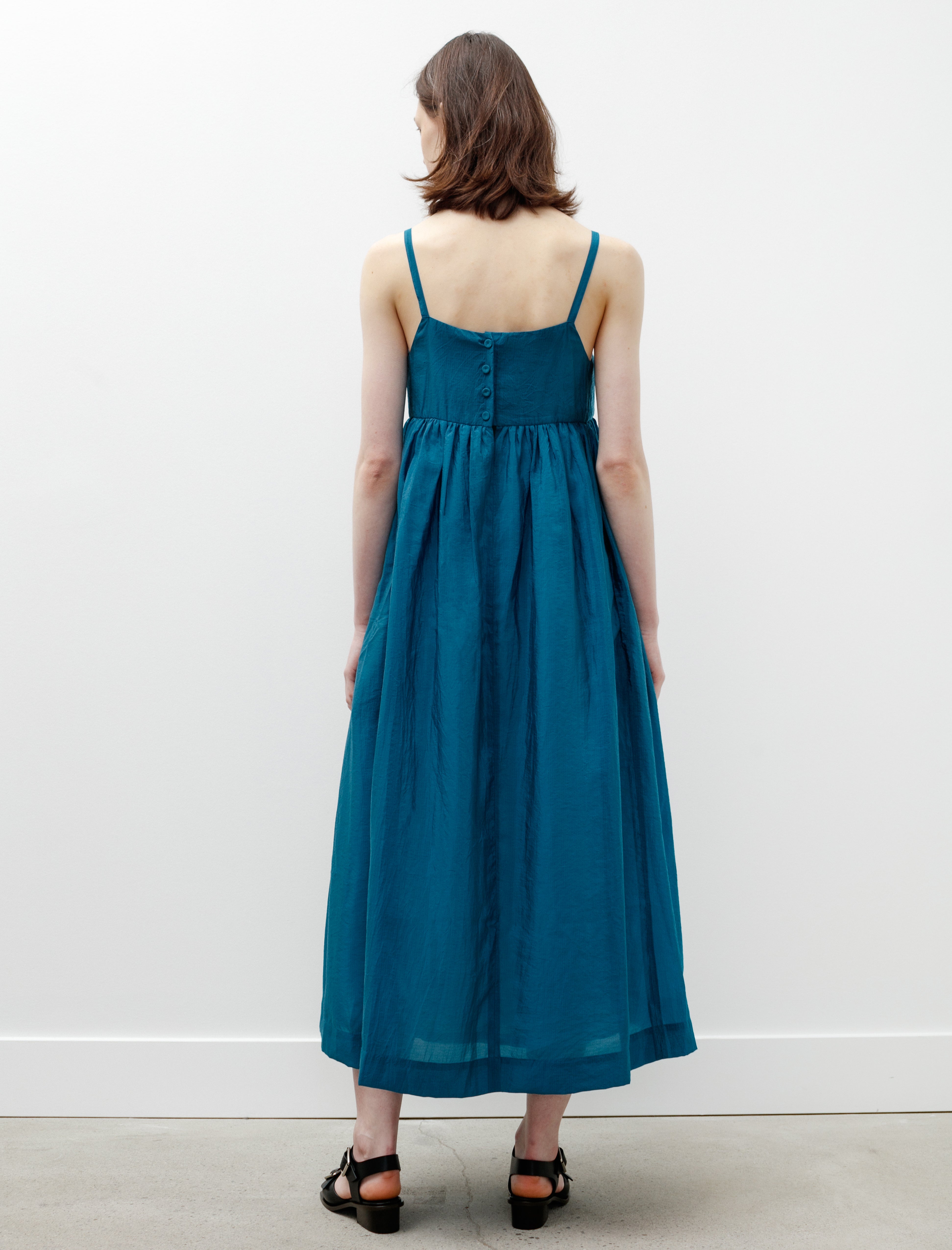 Sara Lanzi Sundress Ripstop Turquoise