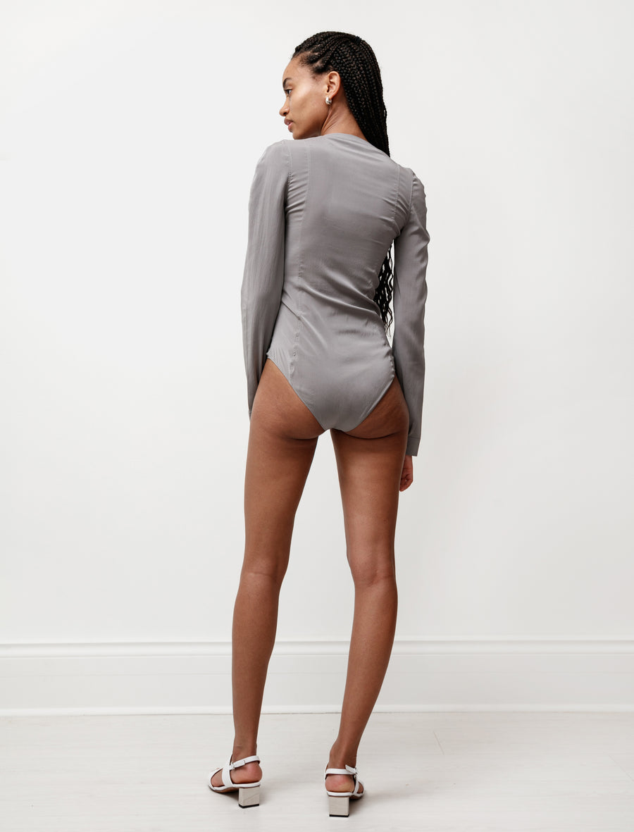 yievot Women's V Neck Shapewear Bodysuit Basic Stretch Slim Fit
