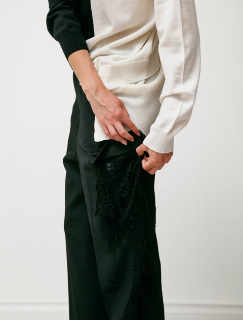 Pocket Pants - Y'S, Luxury Designer Fashion