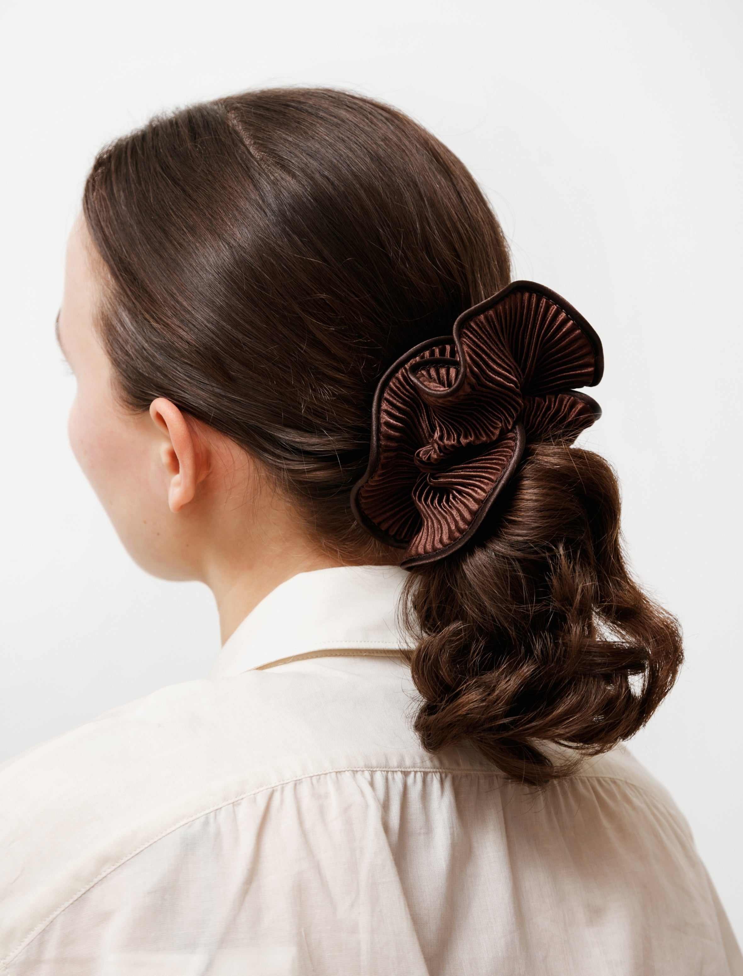 Deliska Pleated Scrunchie