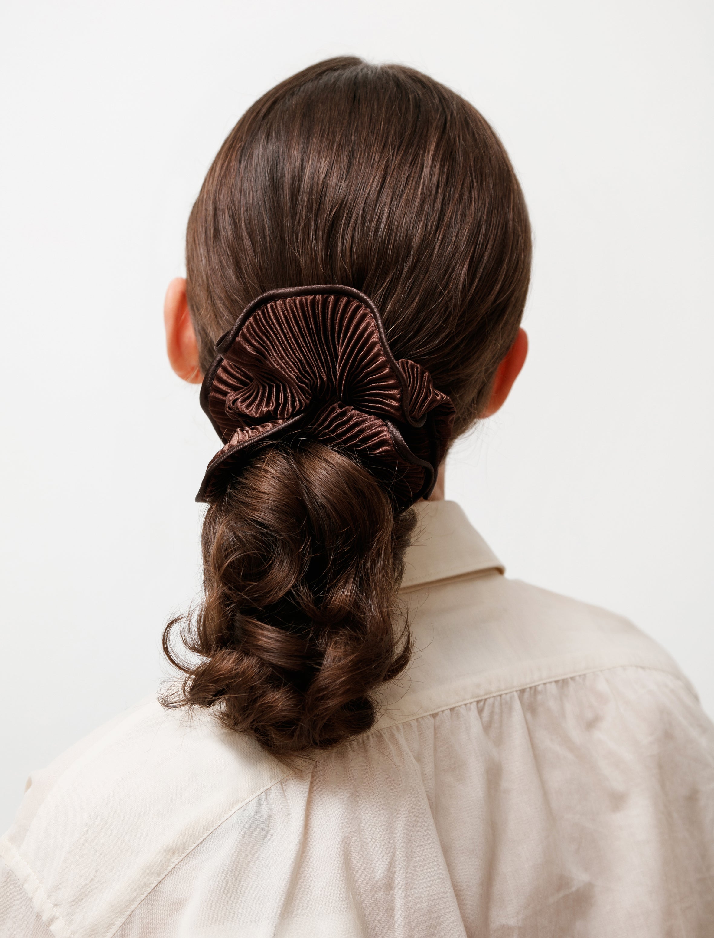 Deliska Pleated Scrunchie