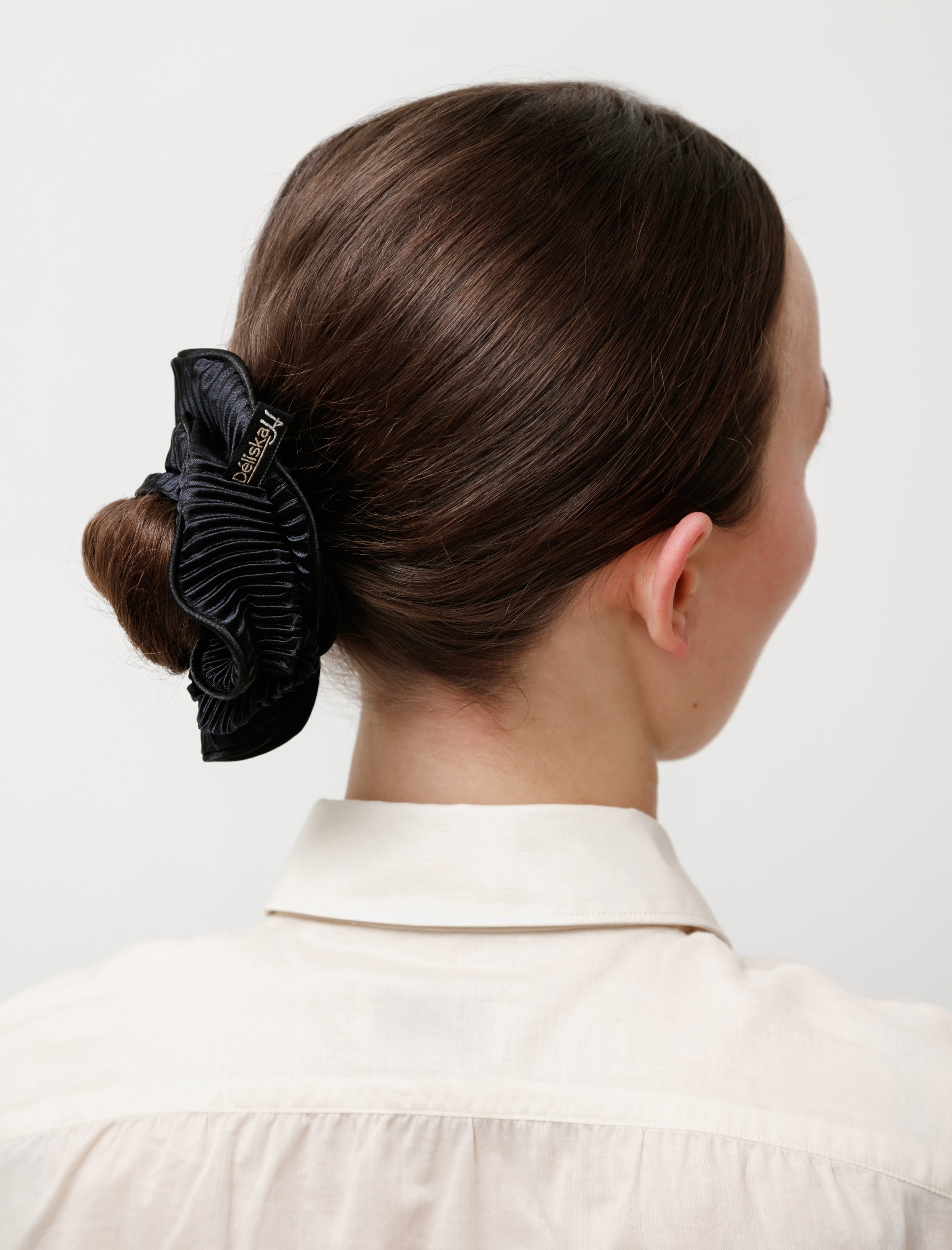 Deliska Pleated Scrunchie