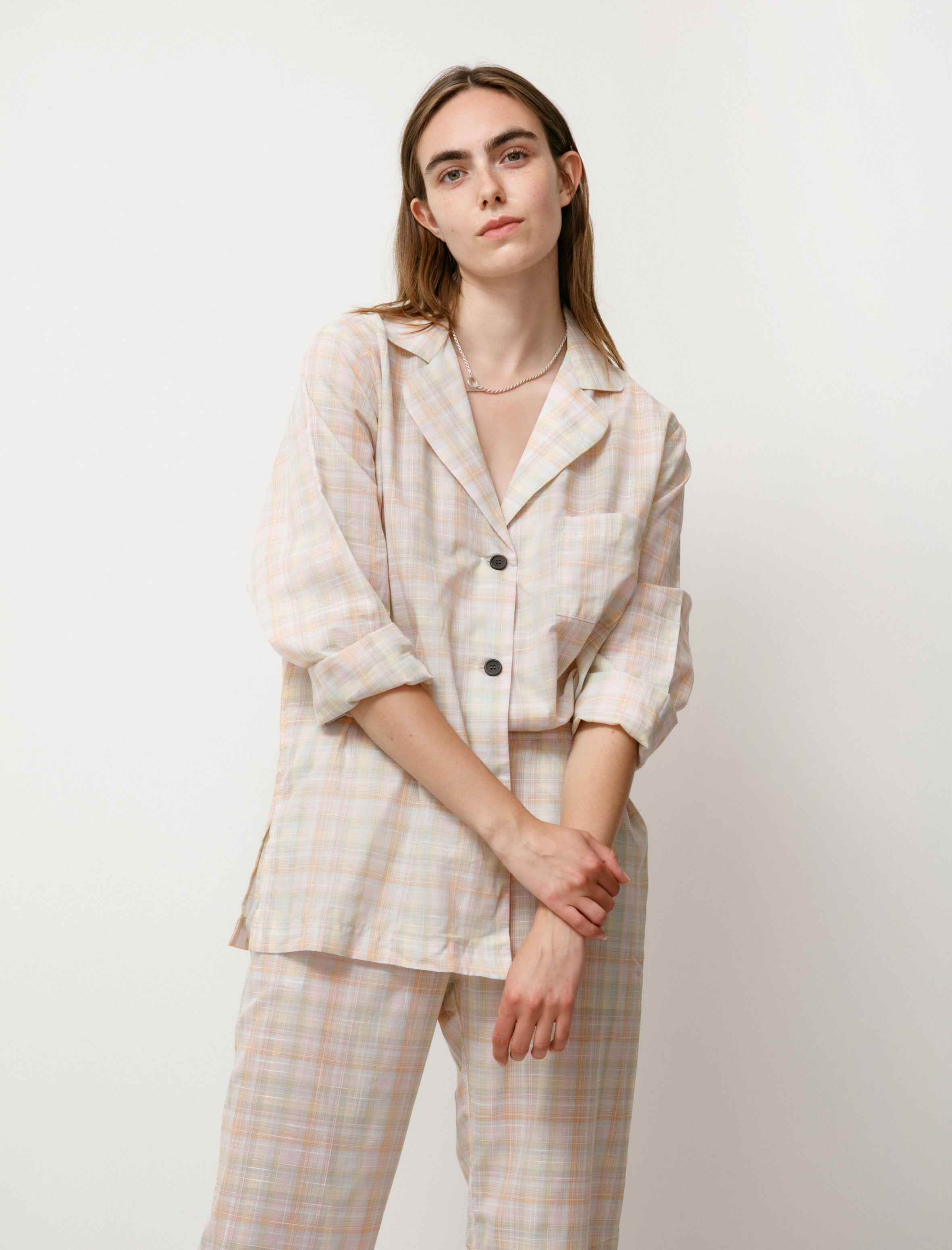 Rest Sleepwear Women's Pyjama Set Primavera Plaid