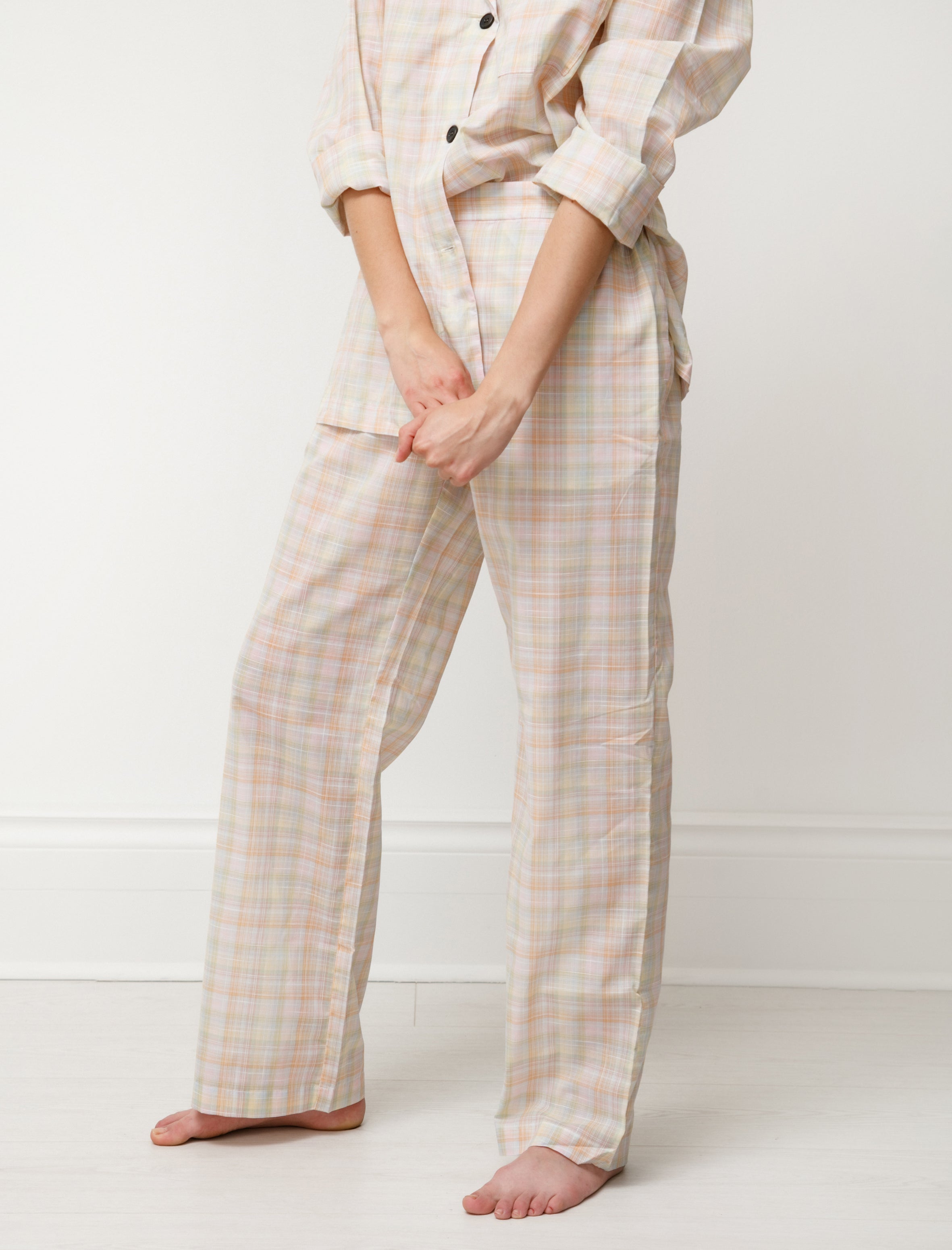 Rest Sleepwear Women's Pyjama Set Primavera Plaid