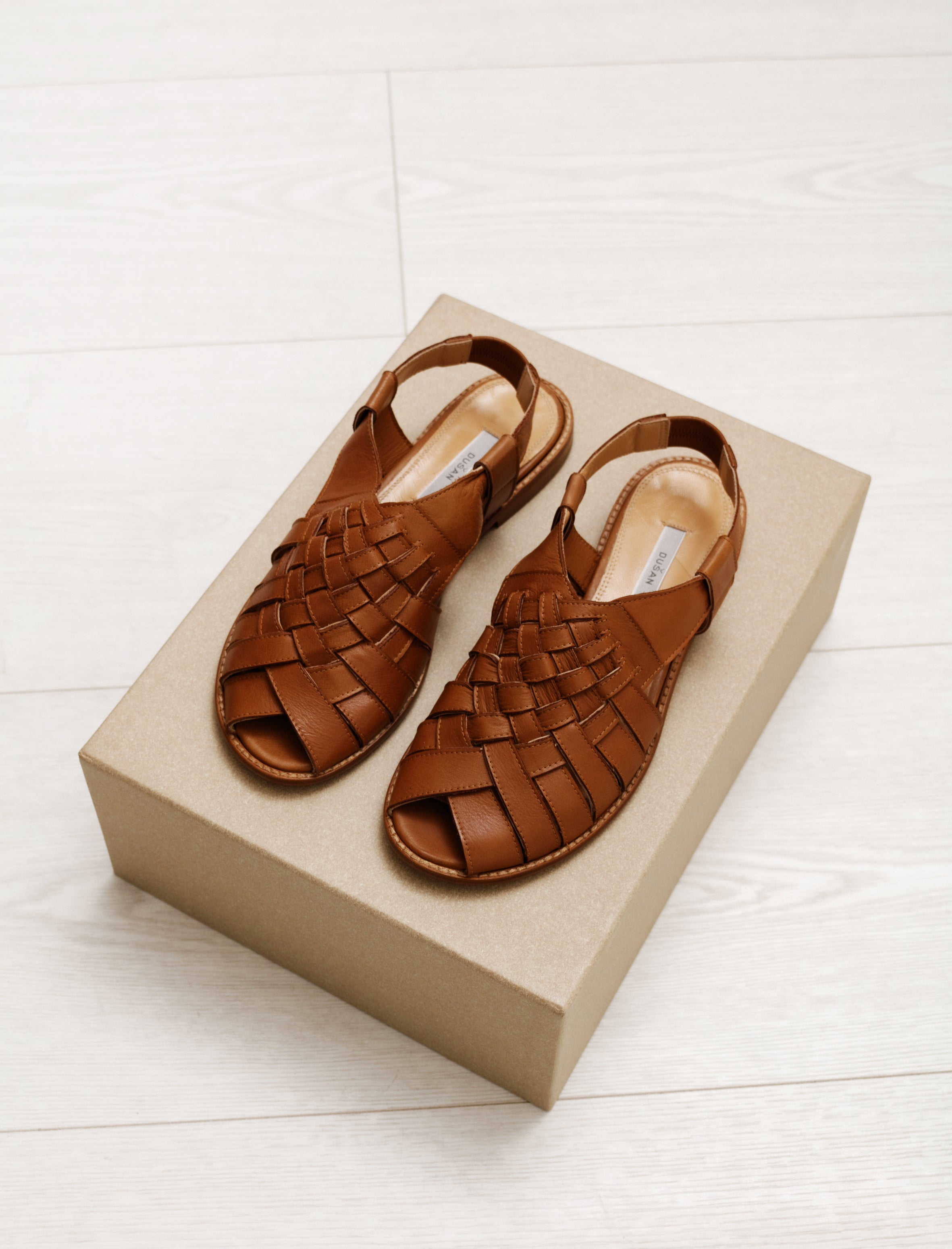 Dušan Rosa Savana Sandal Natural Tan