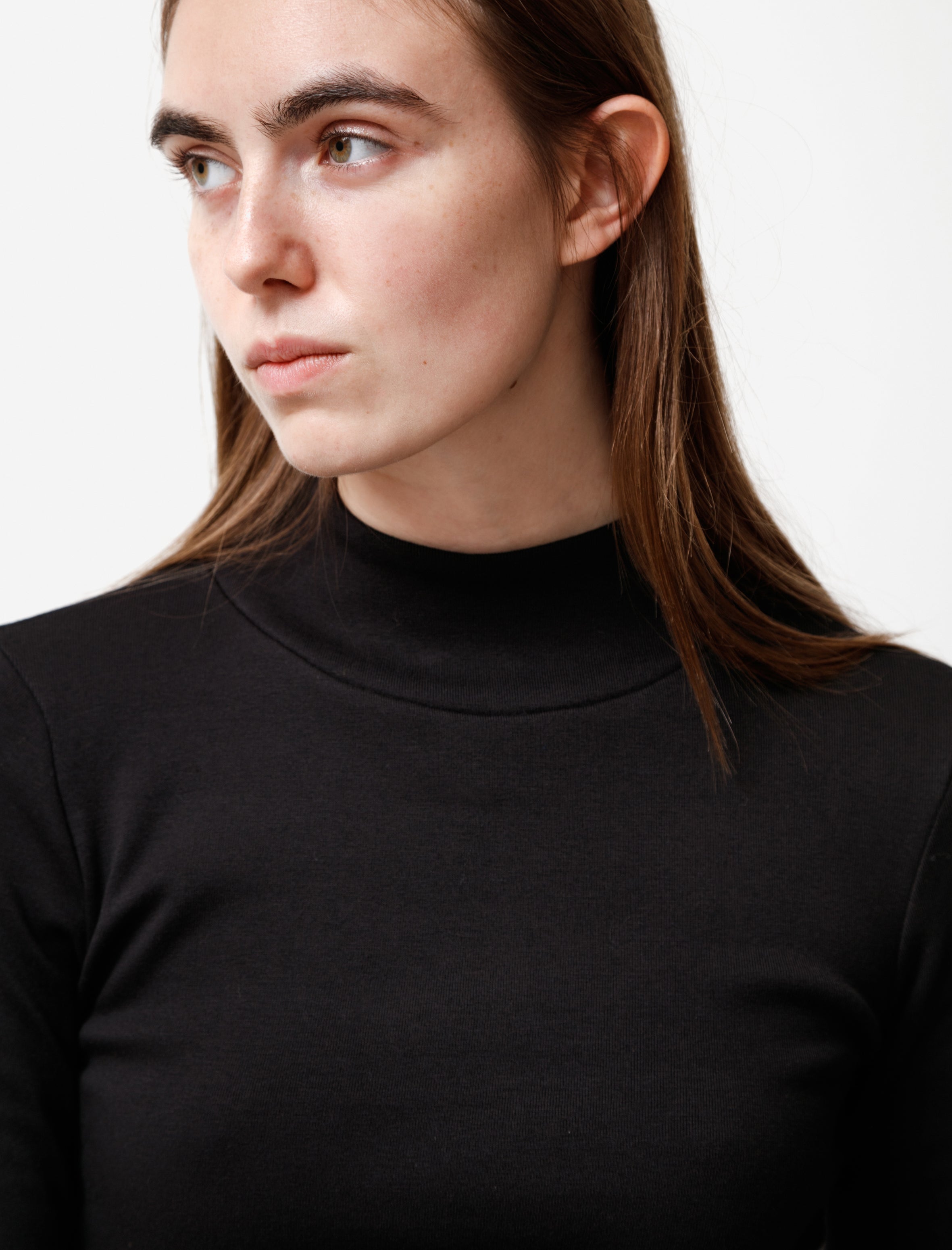 Priory Plex Mockneck Black