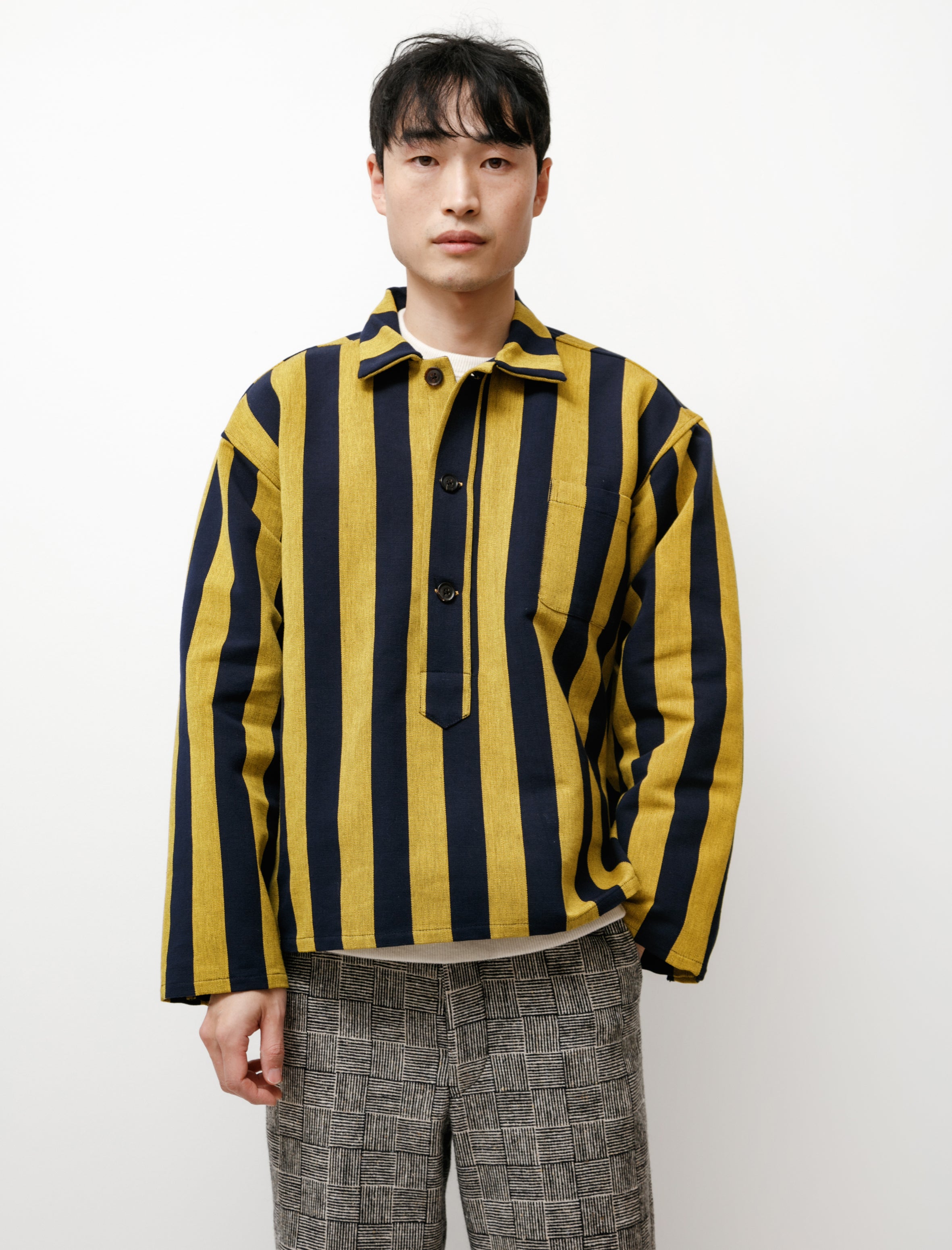 Bode Champlain Stripe Pullover