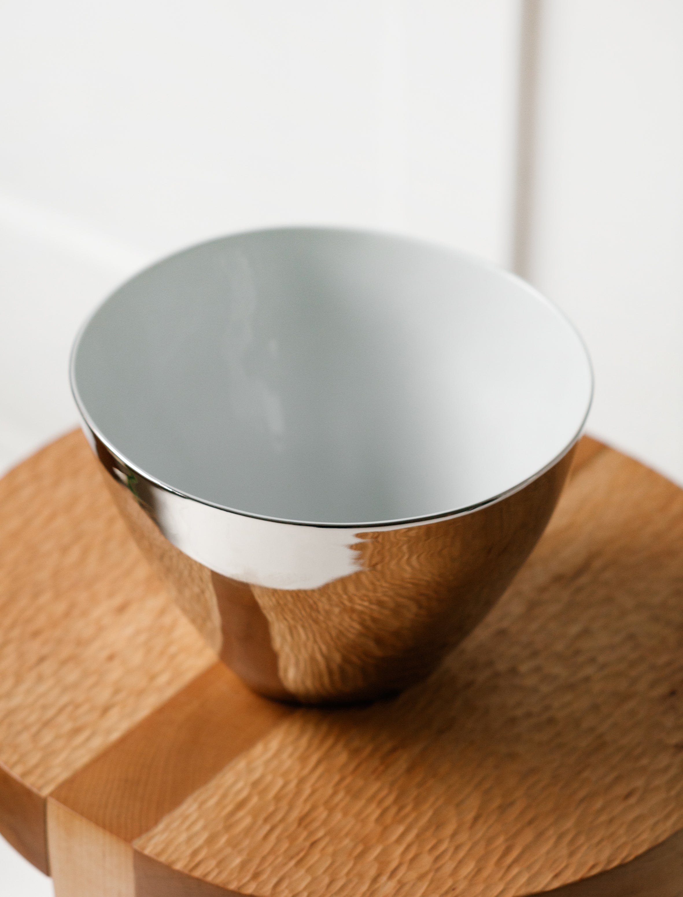 Tsé Tsé Salad Bowl Porcelain Platinum