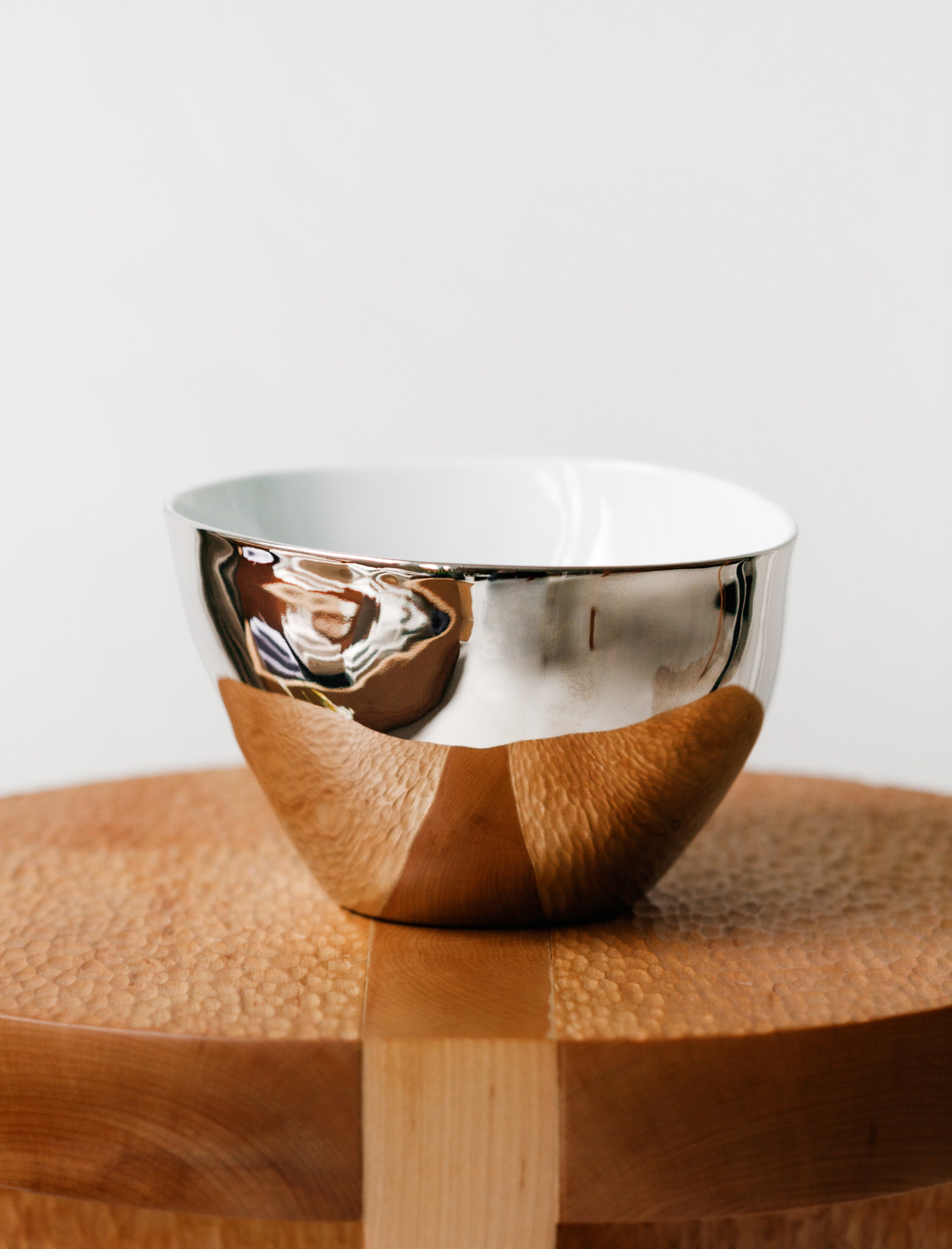 Tsé Tsé Capacious Bowl Porcelain Platinum