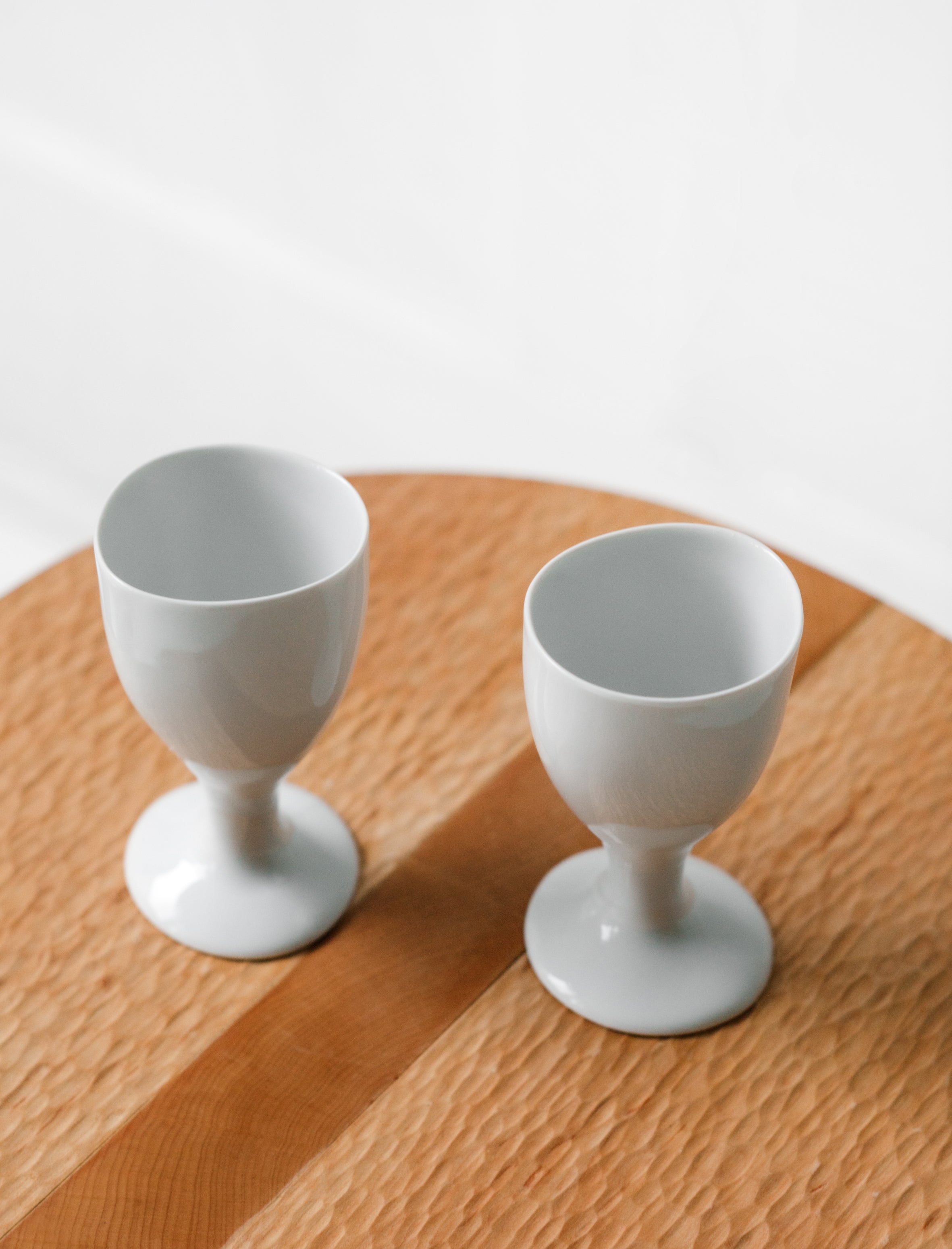 Tsé Tsé Stemmed Glass Porcelain White