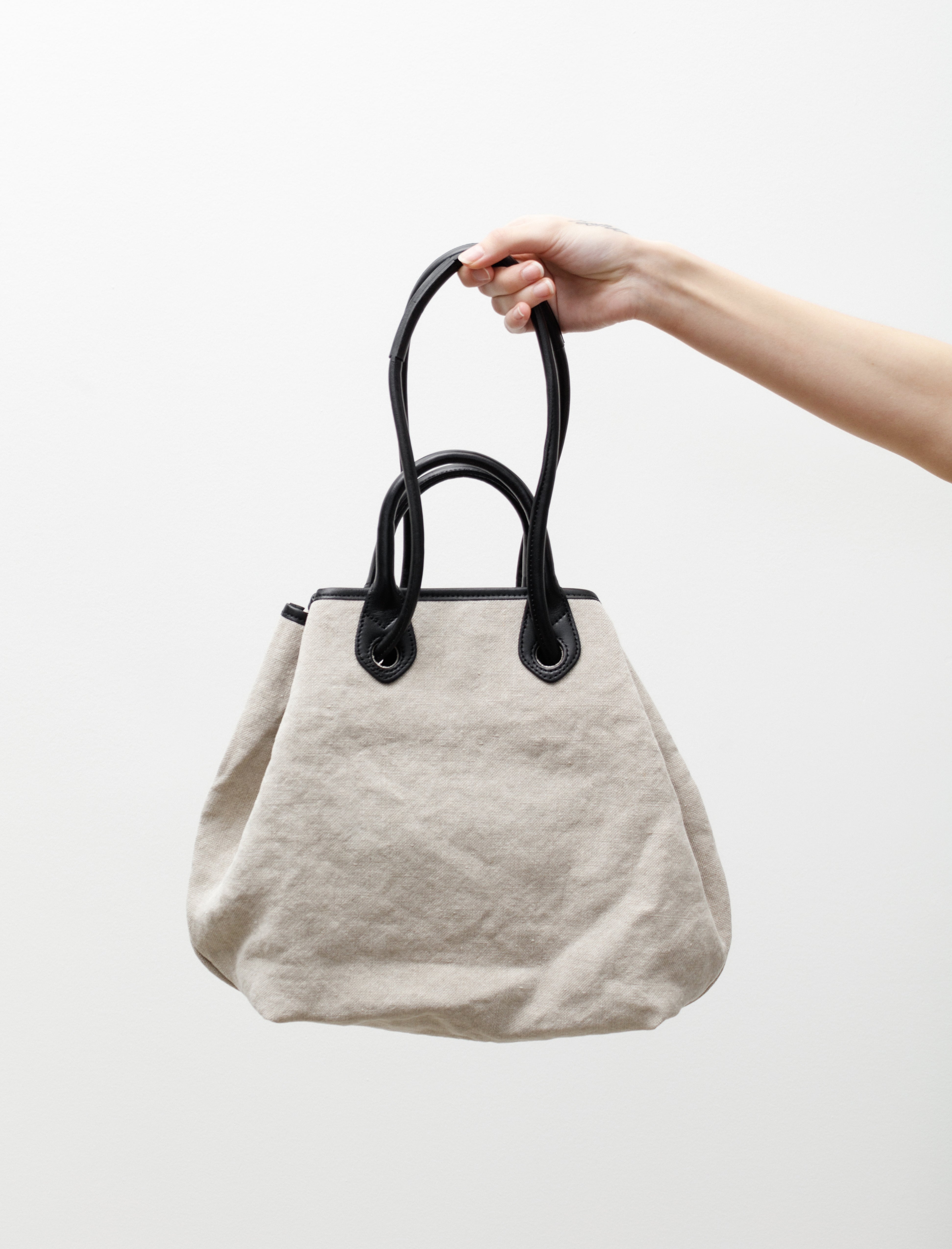 Two Way Shoulder Bag Canvas/Black