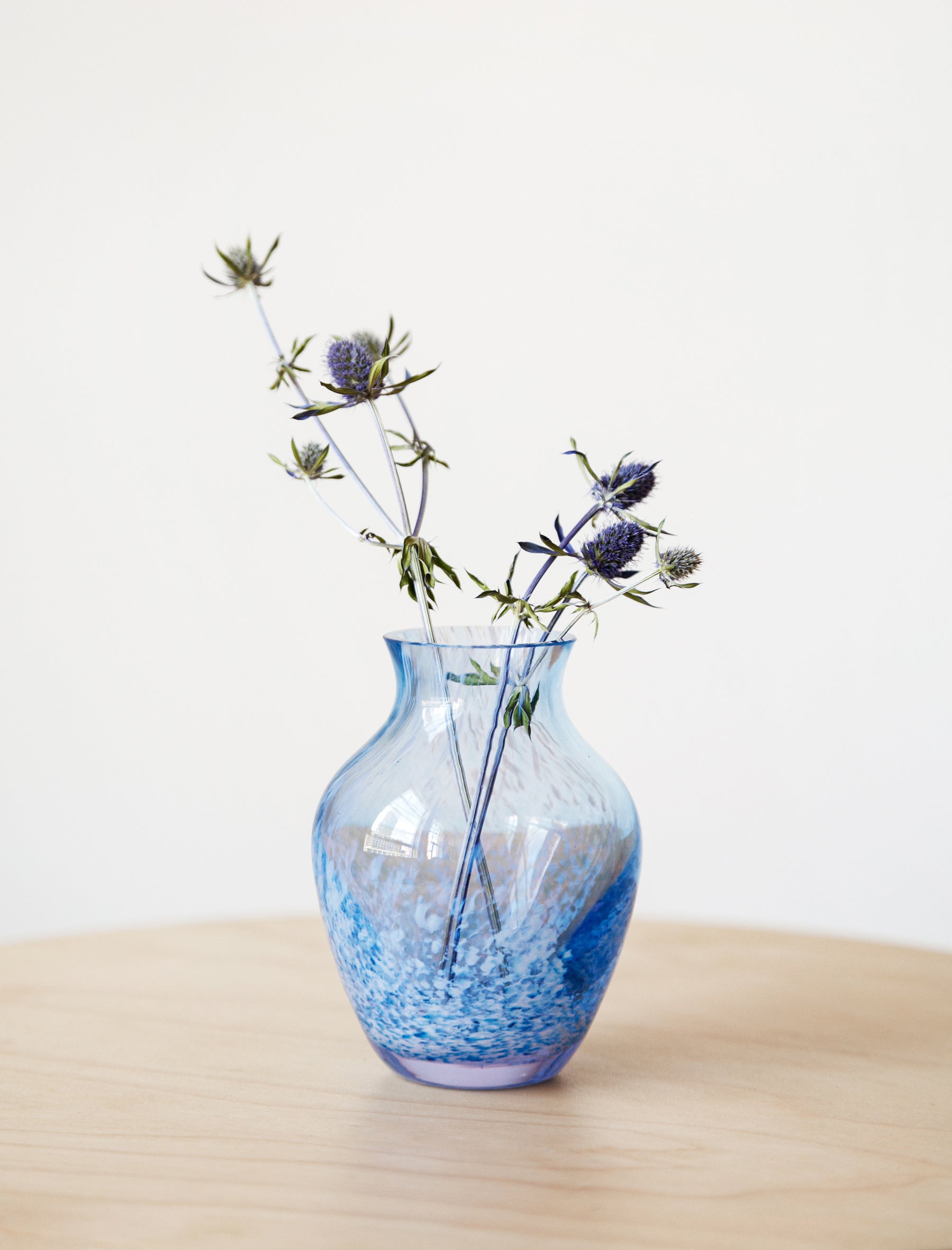 Found by Neighbour Speckled Lavender Bud Vase