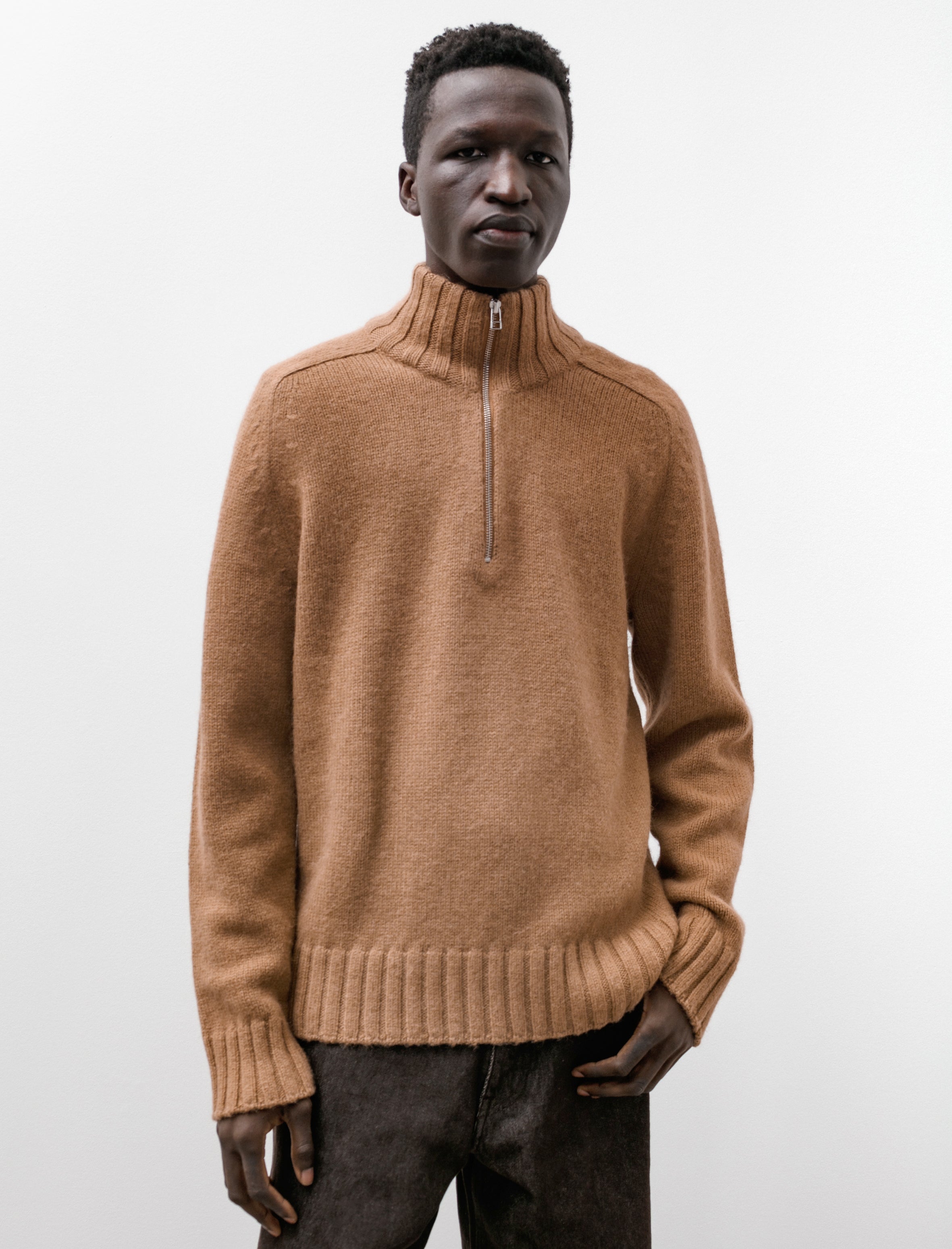 Norse Projects Bruno Alpaca Half Zip Duffle