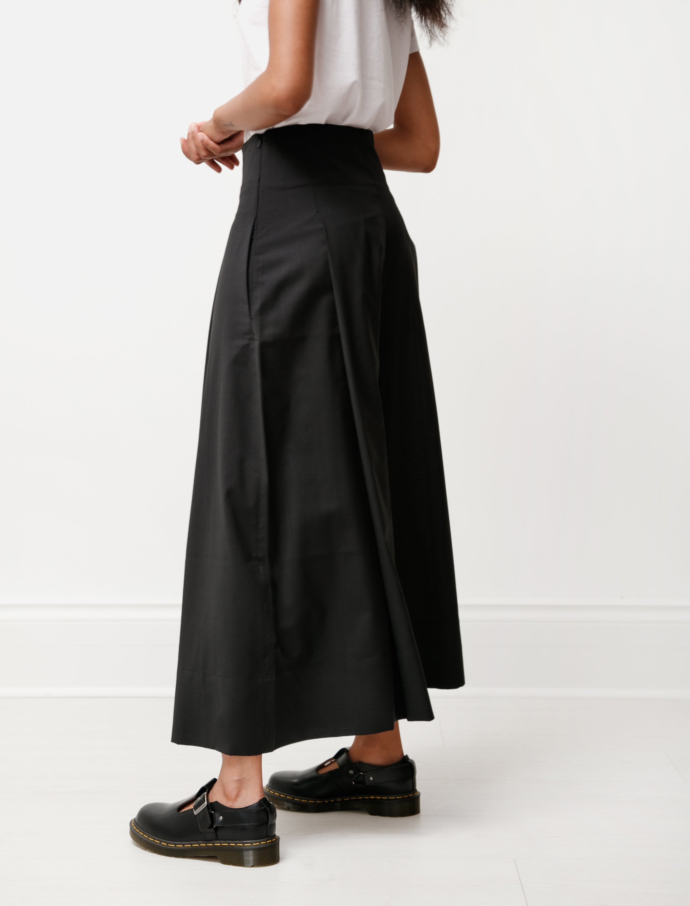 Studio Nicholson Vitra Fold Trousers Black