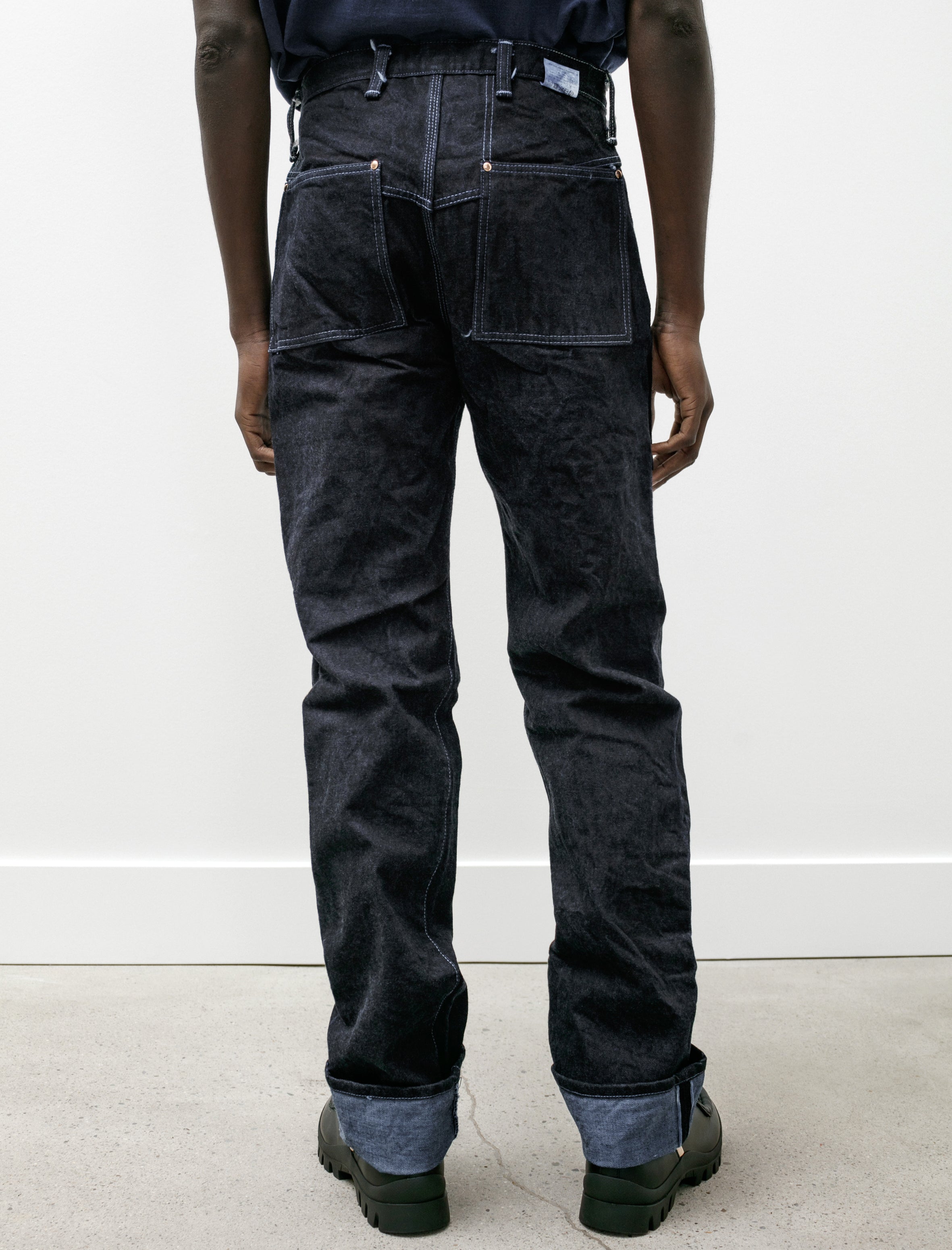 Tender 125 High Straight Jeans 160z Selvage Denim Achilles Heel