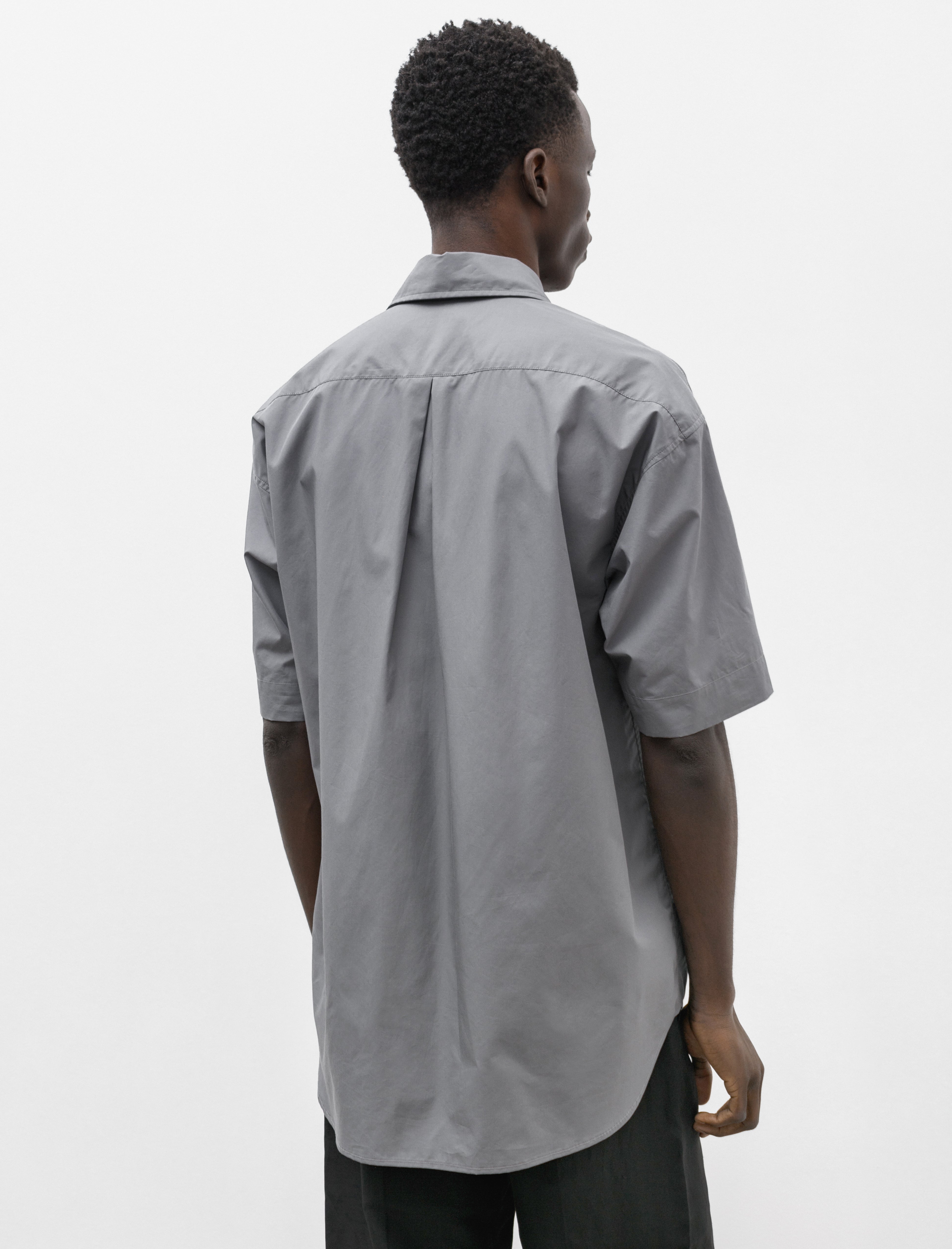 Arpenteur Stereo Short Sleeve Shirt Pima Storm Grey