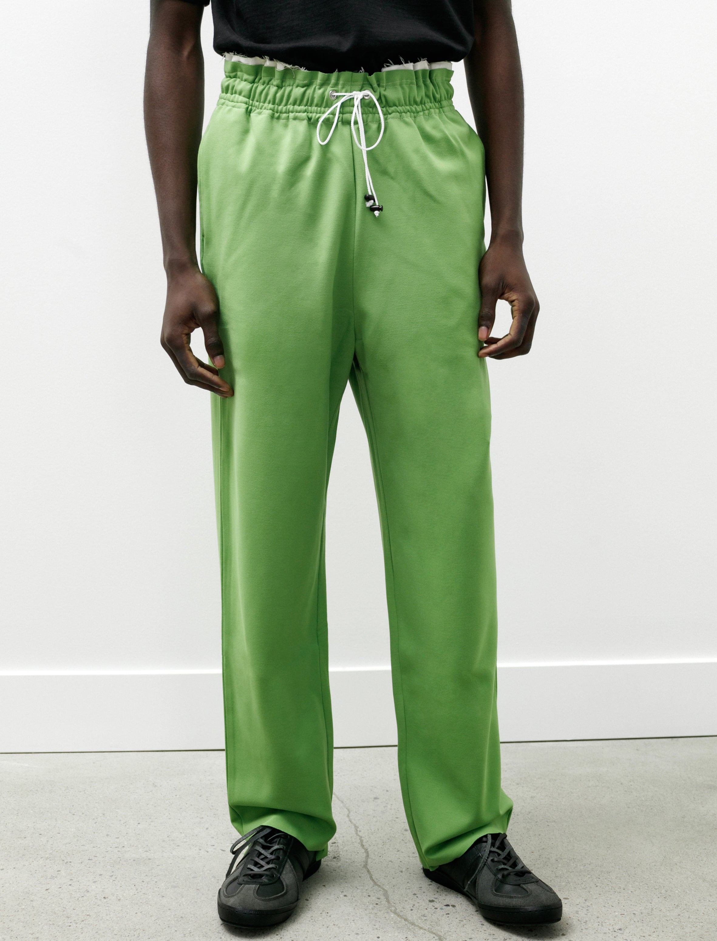 Mens green sweat pants online