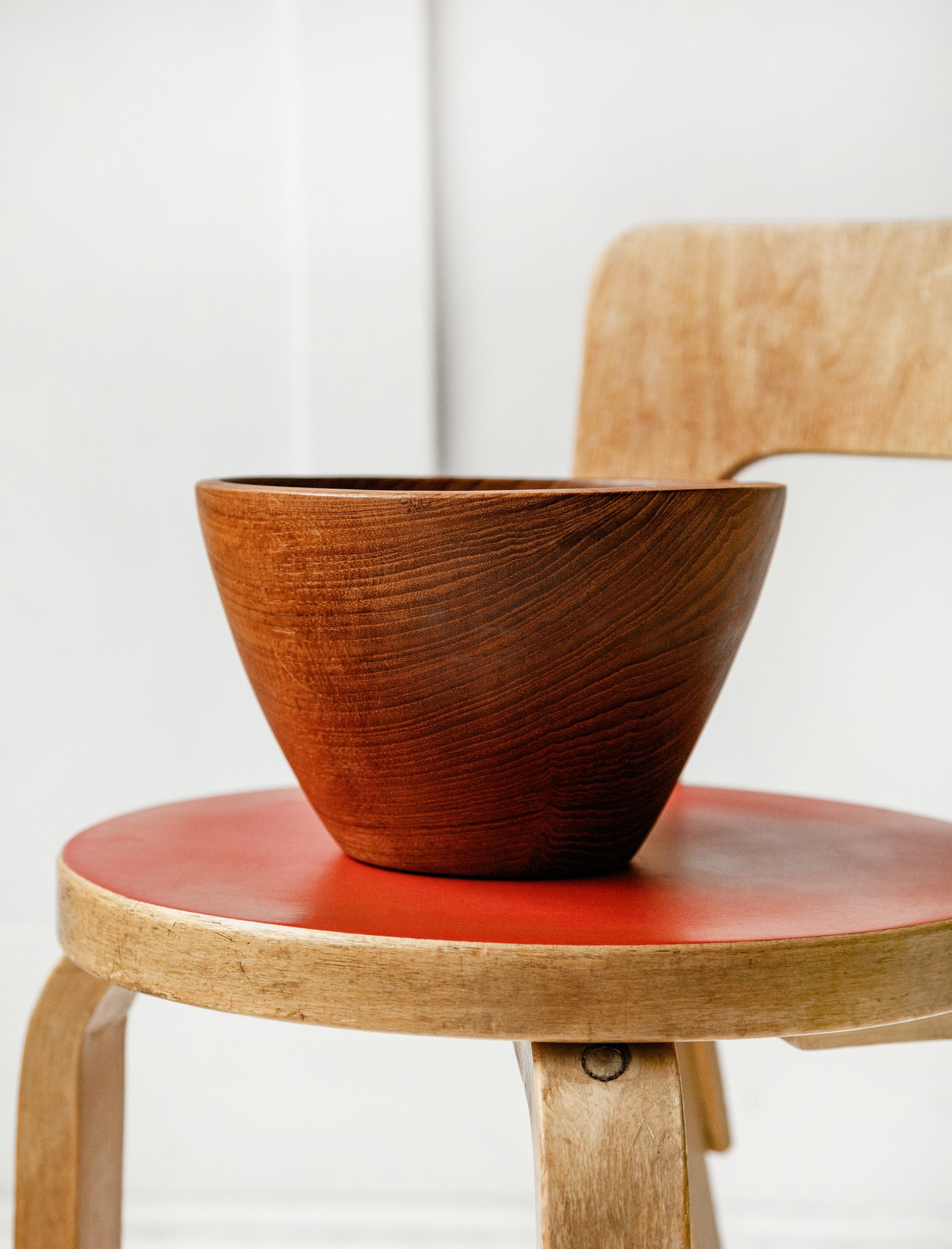 Found by Neighbour Scandinavian Mid Century Teak Bowl