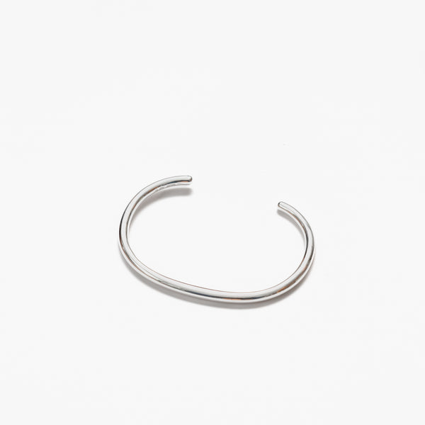 Snake Bracelet Thin Polished Silver