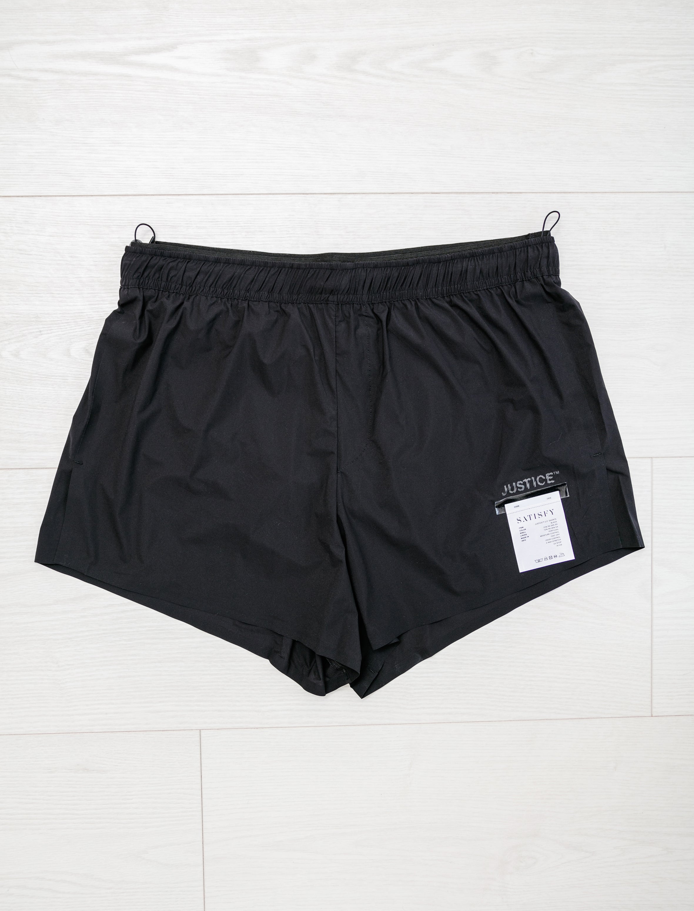 Satisfy Justice Sprint 2.5" Shorts Black