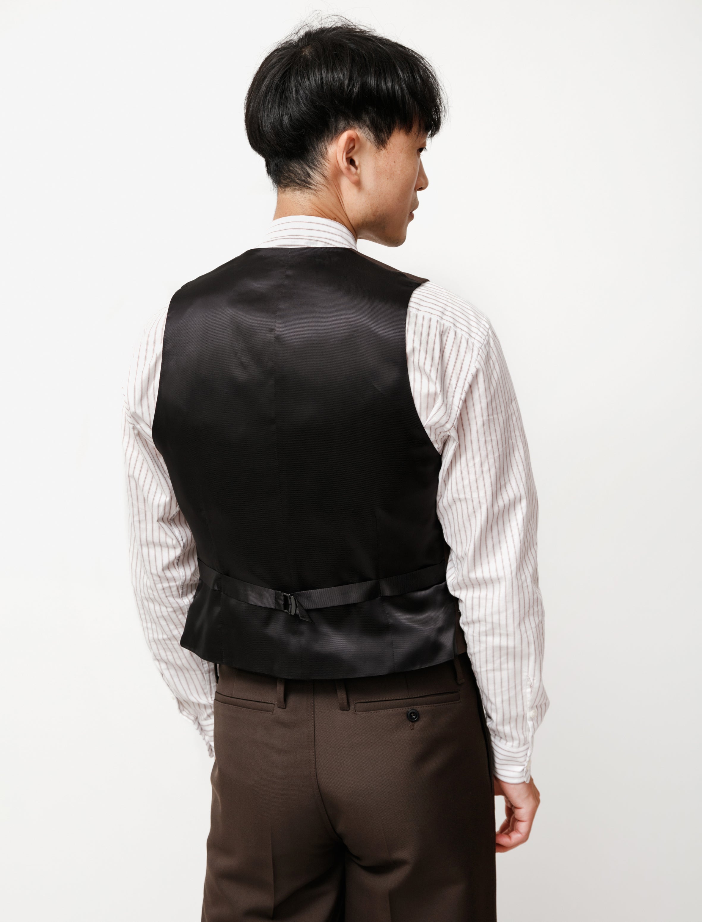 Lemaire Waistcoat Dark Brown