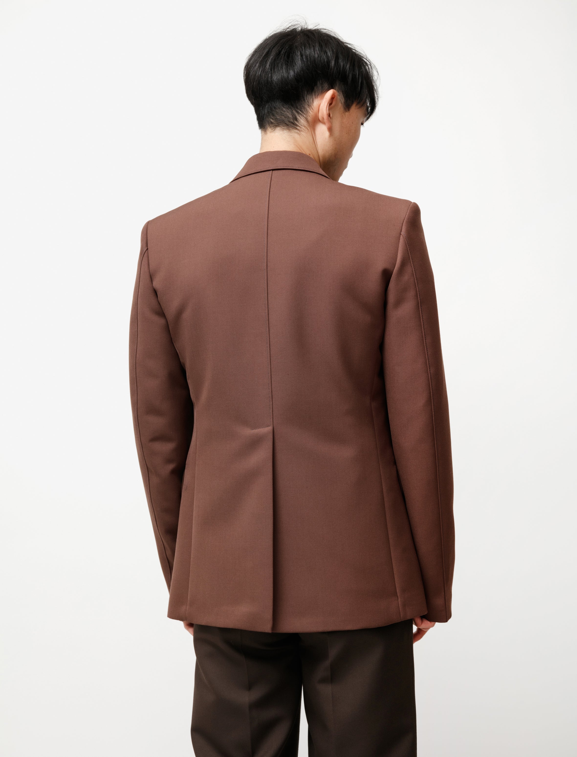 Lemaire Slim Fit SB Jacket Russet Brown