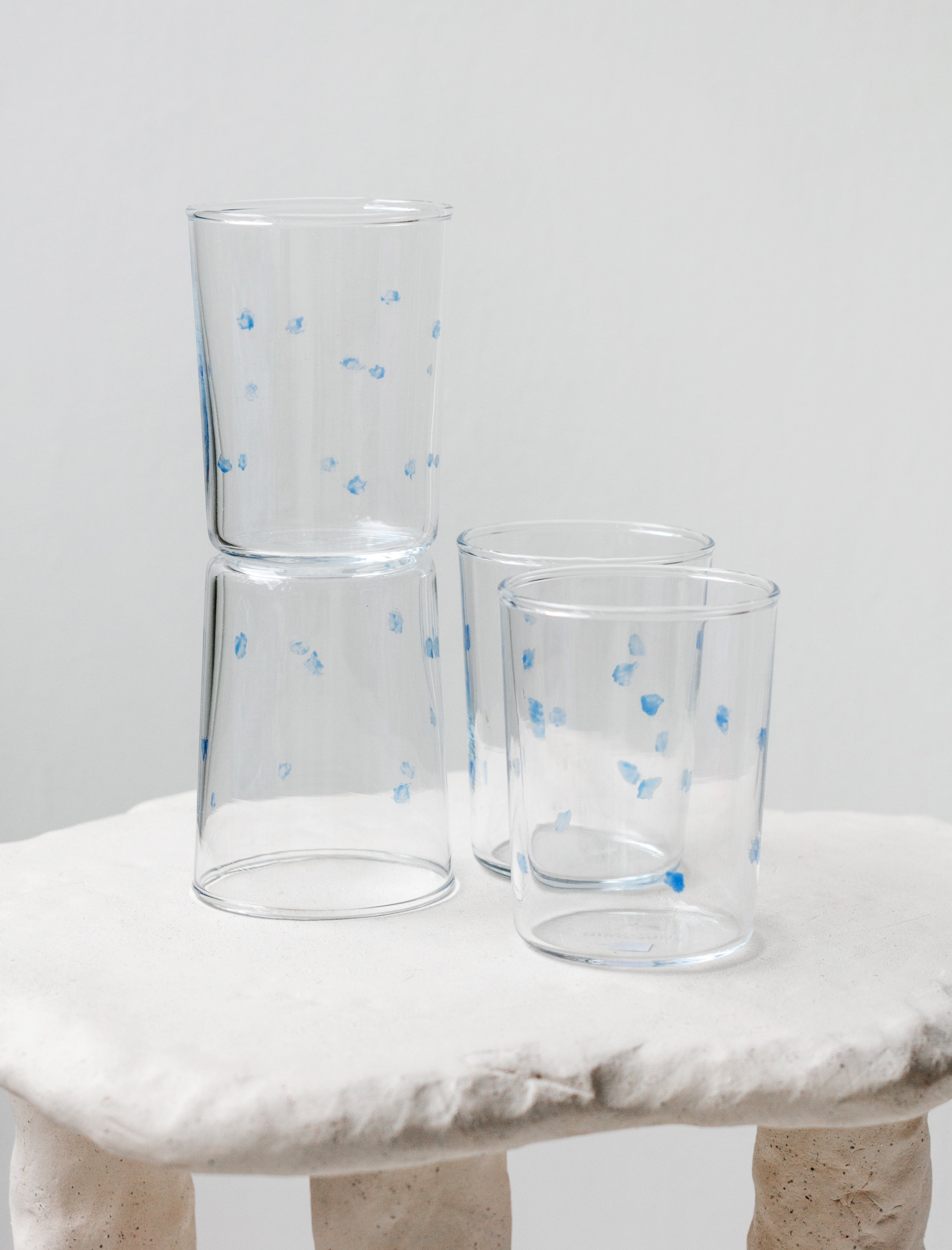 Niko June Soft Serve Glass Set Dots