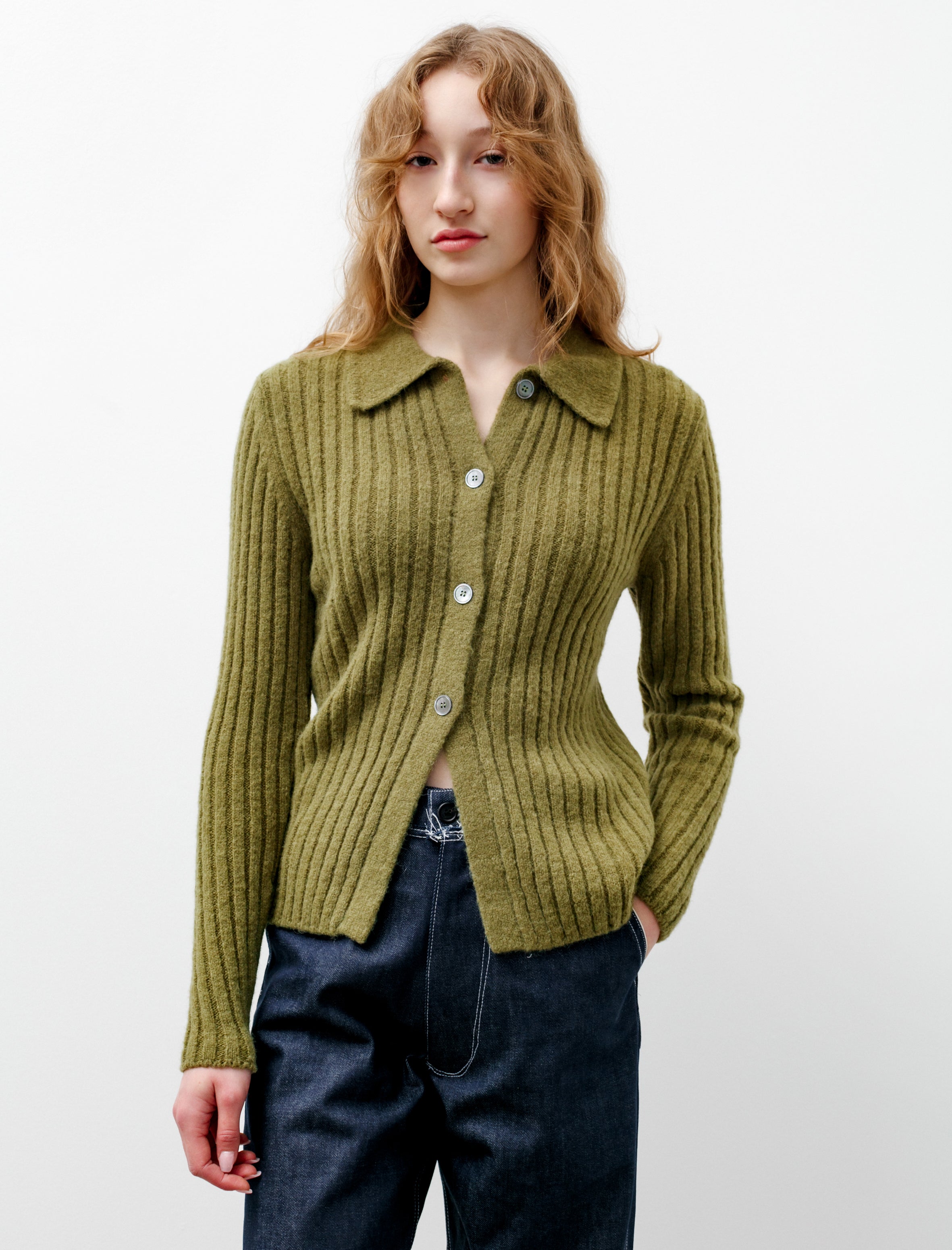 Fine Polo Swamp Green Alpaca