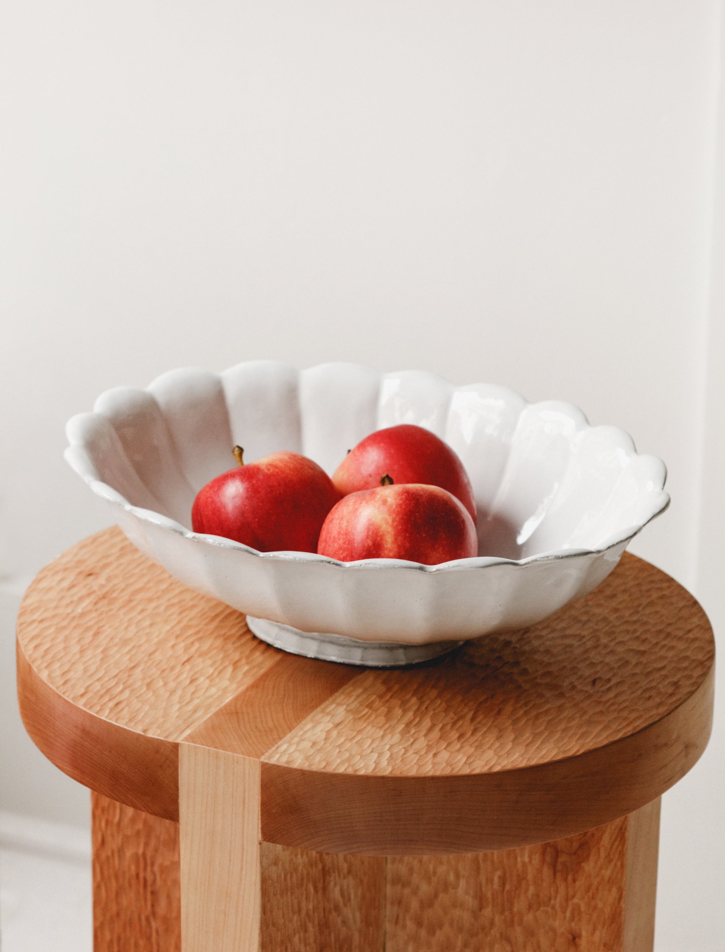 Astier de Villatte Marguerite Platter on Low Stand