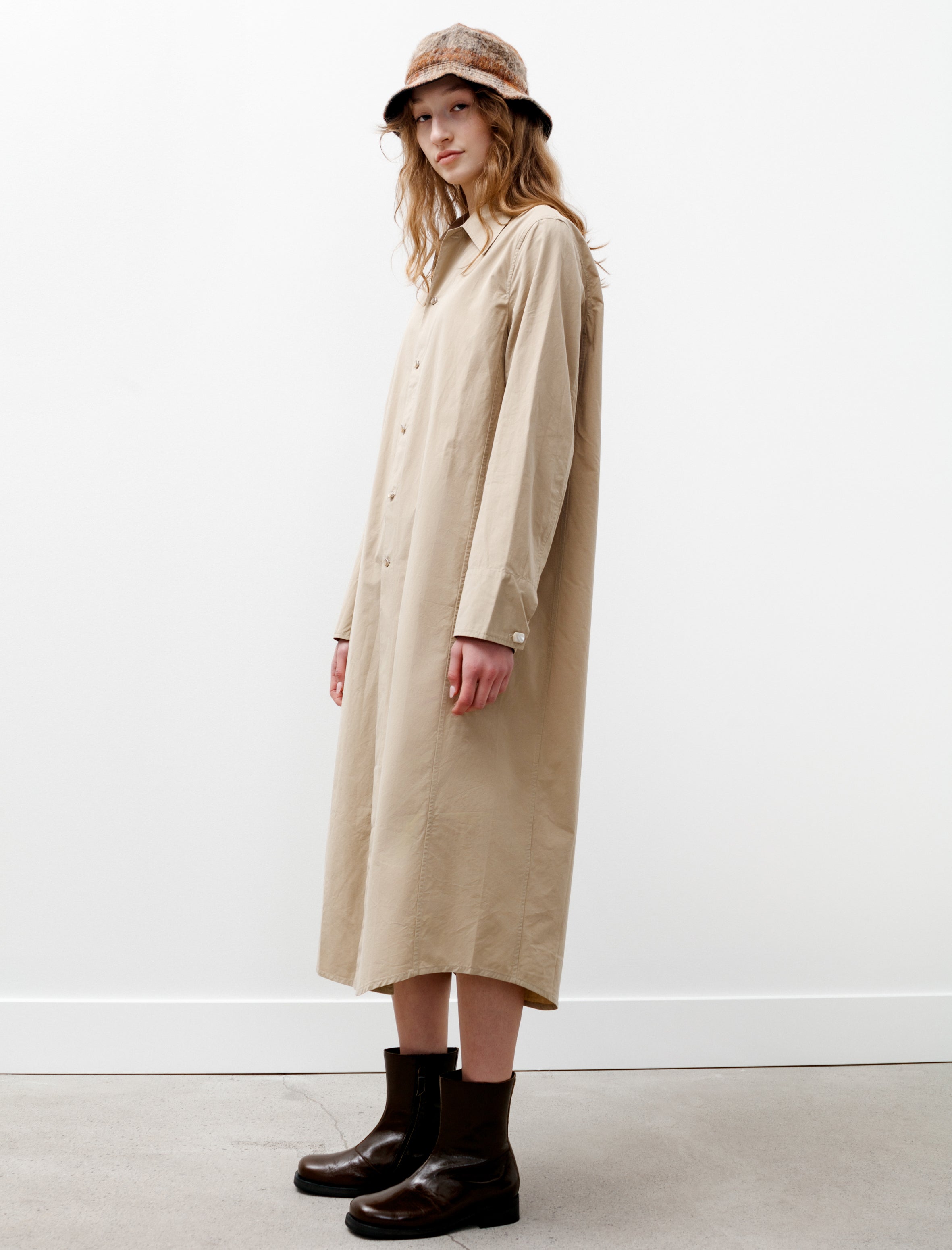 Our Legacy Welding Shirtdress Humble Khaki