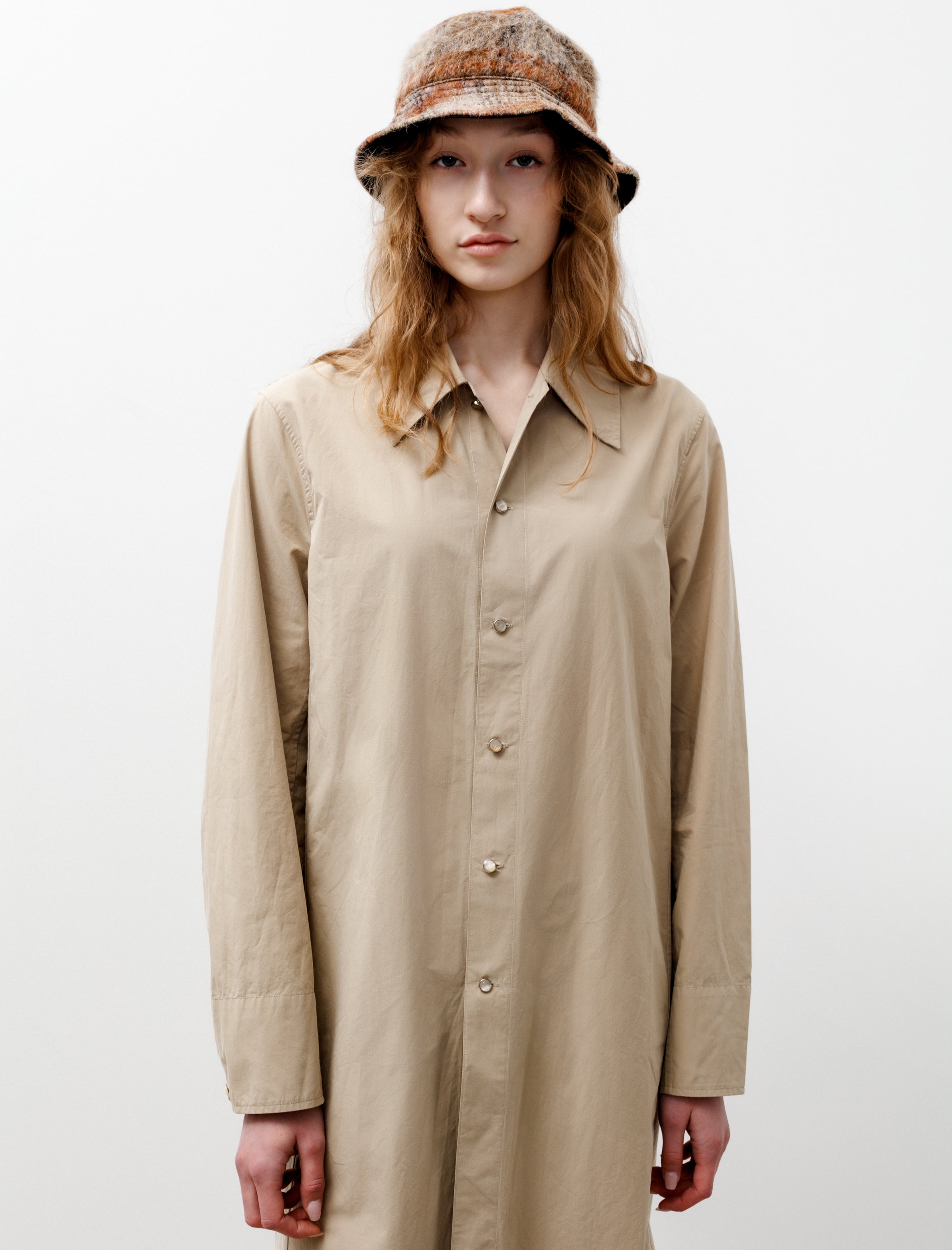 Our Legacy Welding Shirtdress Humble Khaki