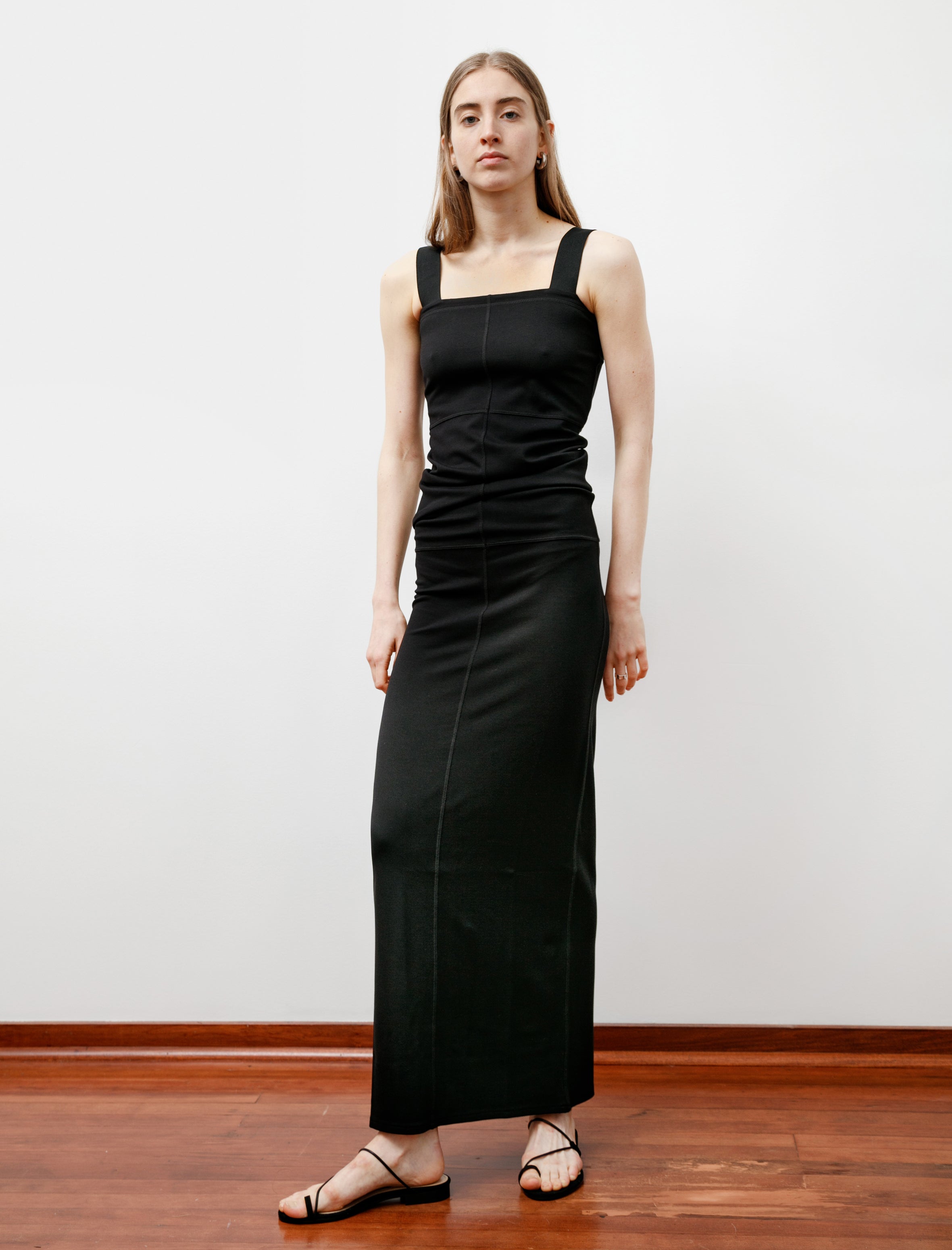 Lemaire Long Tank Dress Black