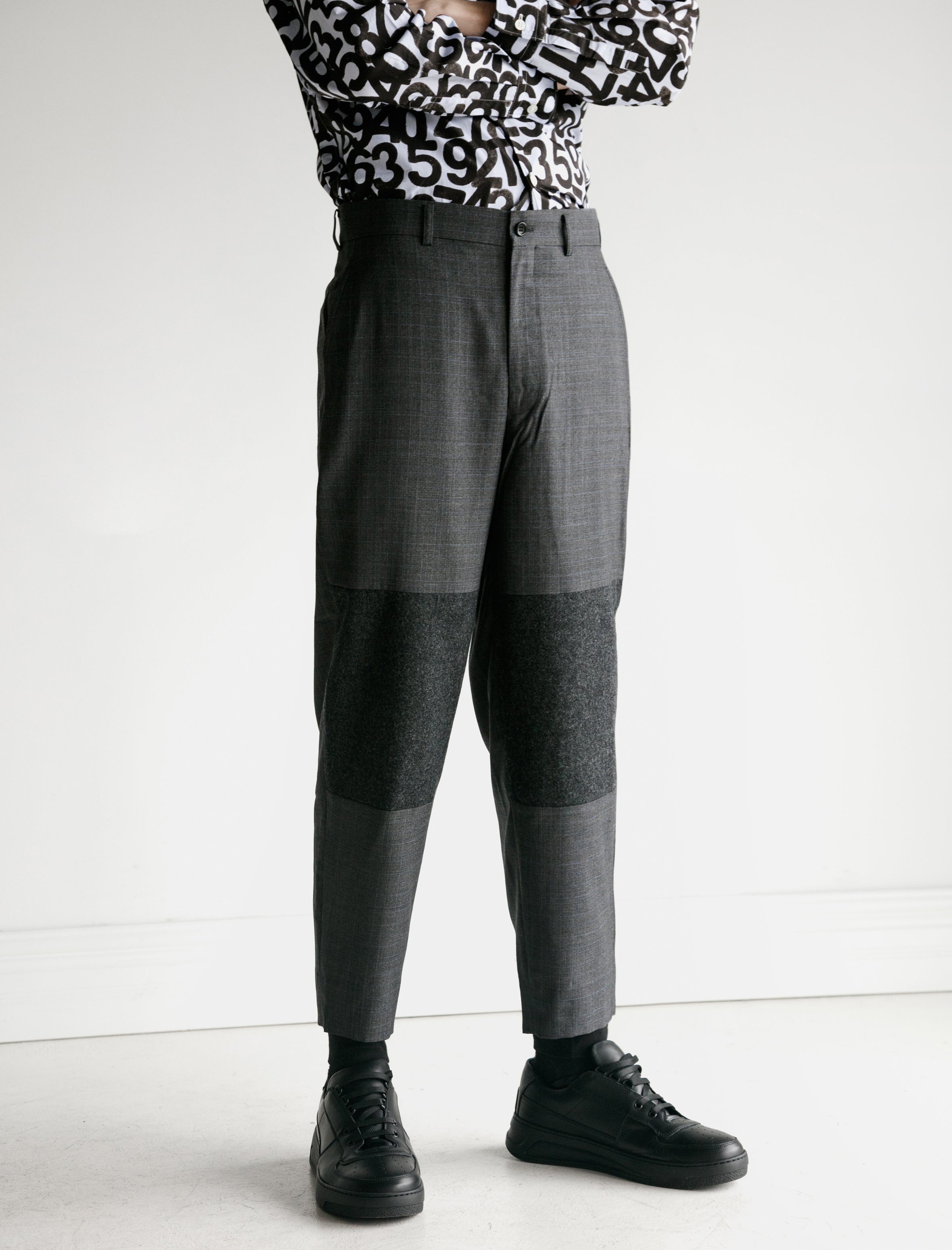 Comme des Garcons Wool Tropical Check Flannel Suit Pants – Neighbour