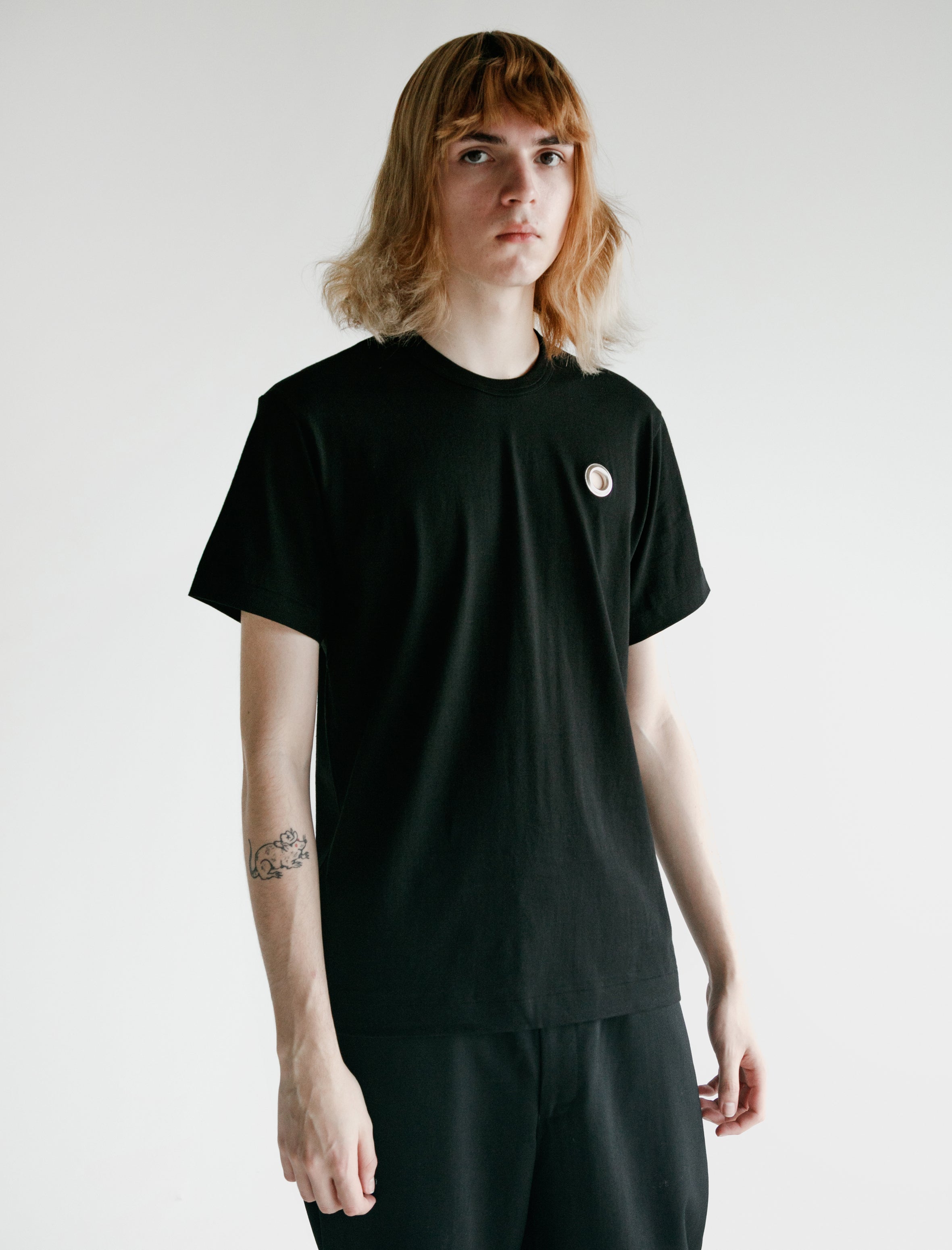 Comme des Garcons Cotton T-shirt Black