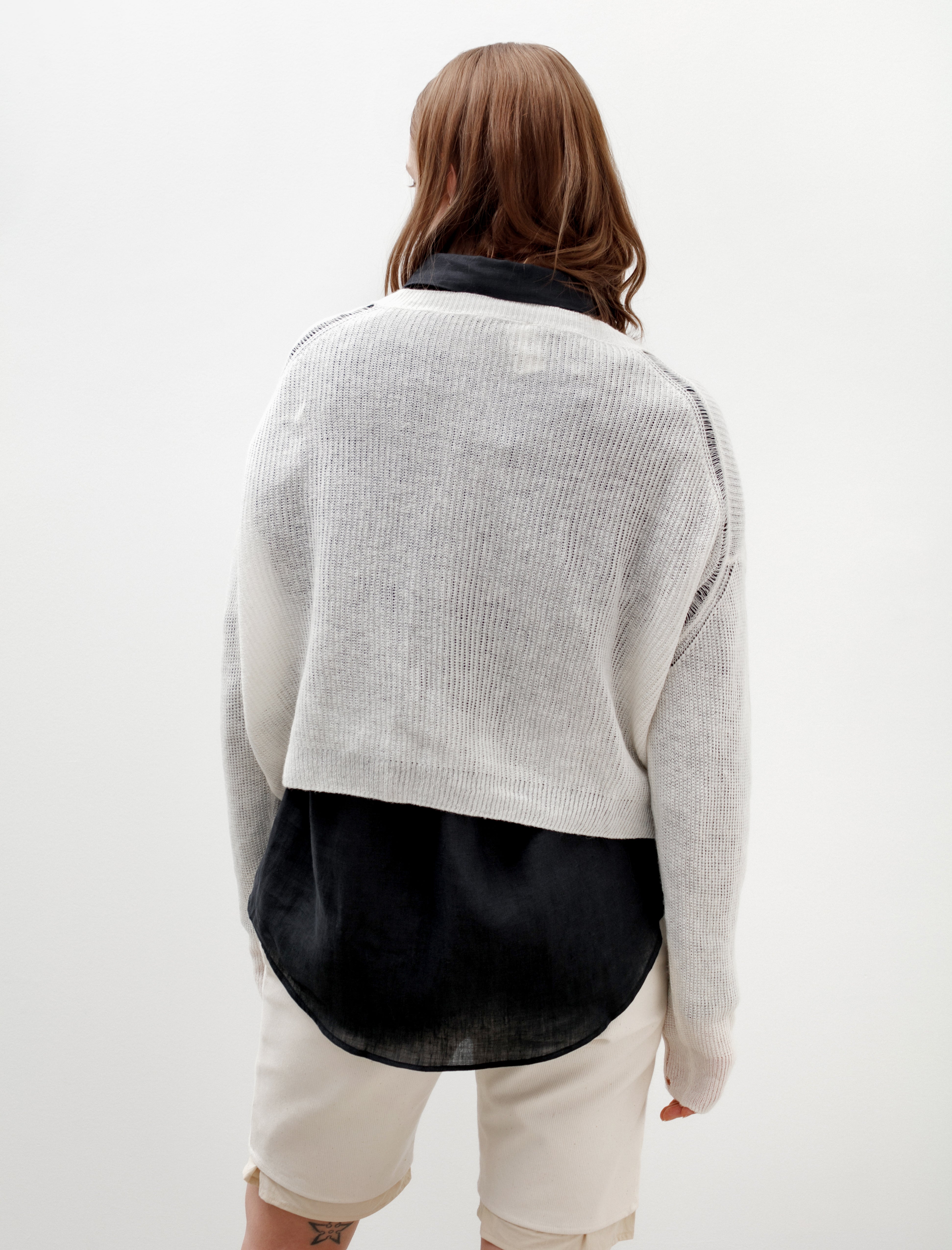 Acne Studios Antje Alpaca Off White