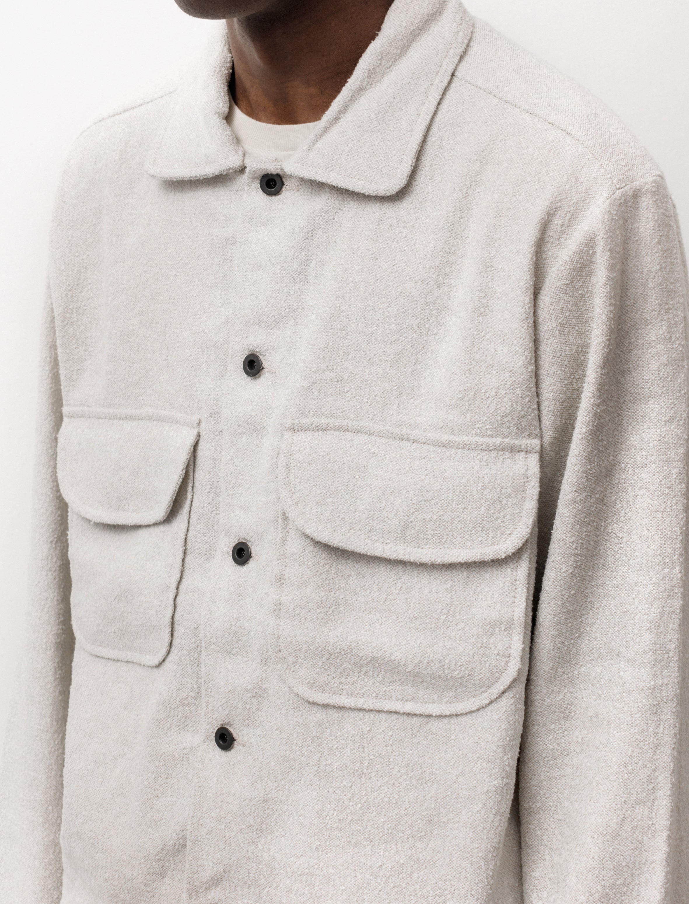 Field Shirt Woven Terry Bone