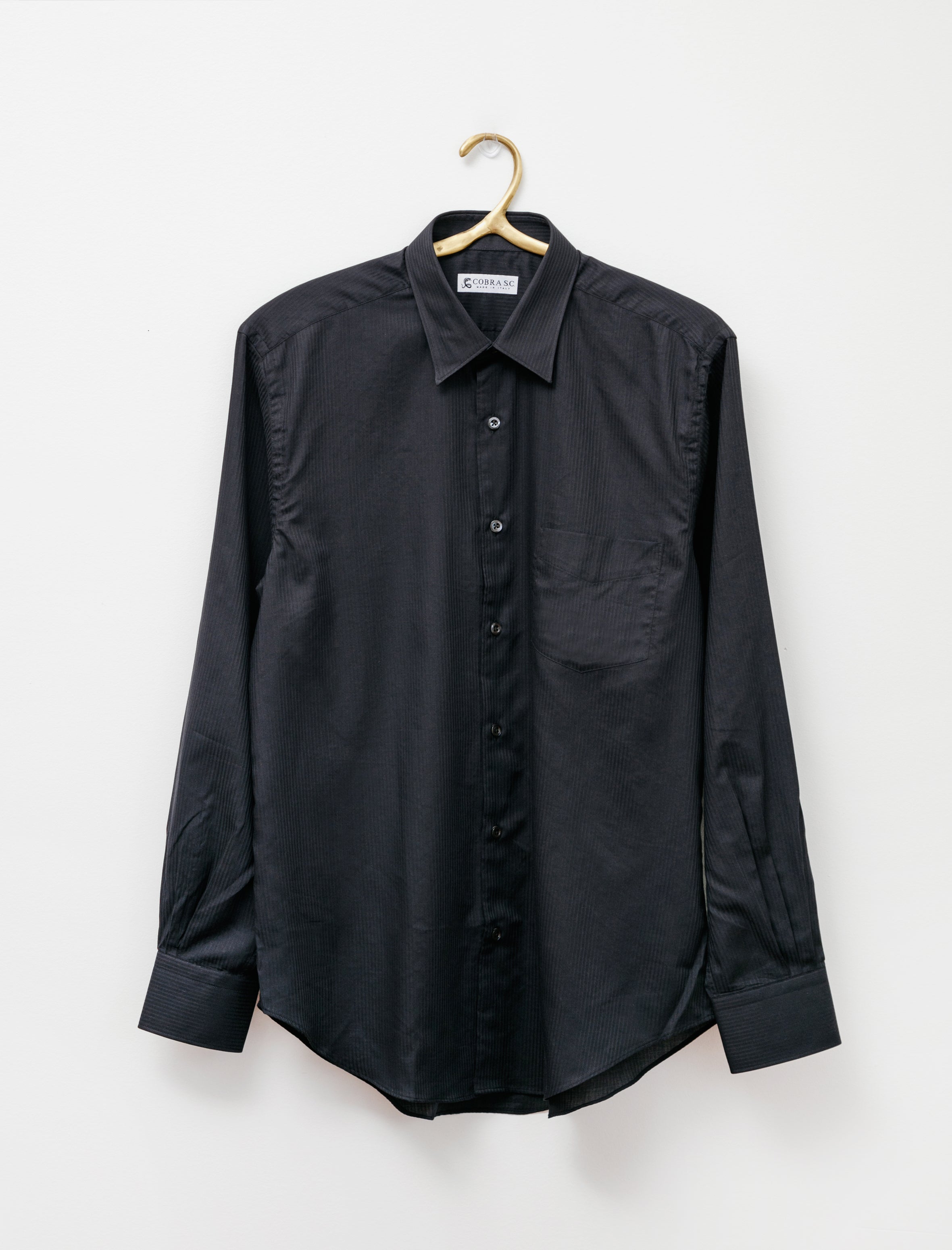 Cobra SC Model 1 Shirt Black Jacquard Stripe