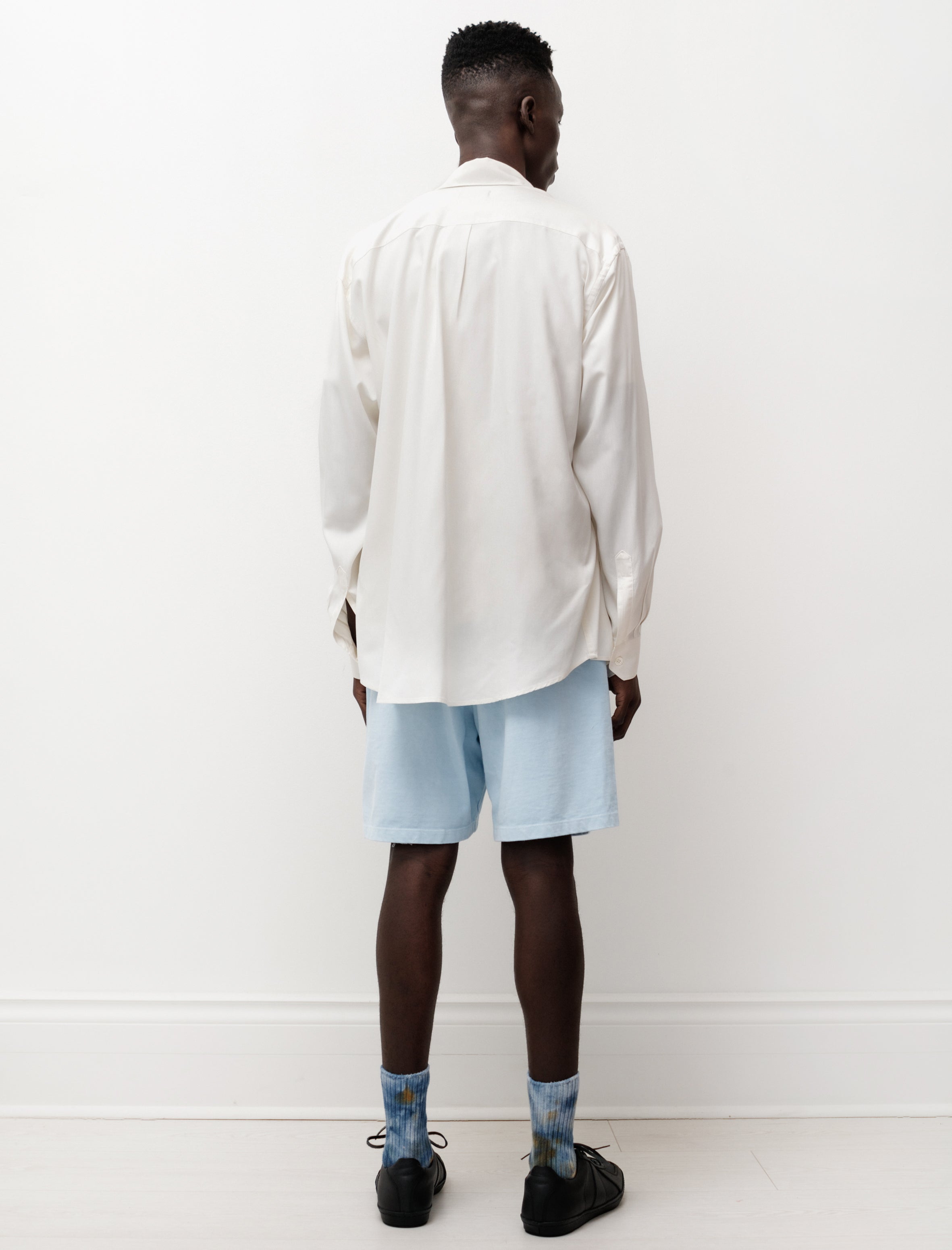 Camiel Fortgens Grandpa Shorts Heavy Jersey Indigo Dye