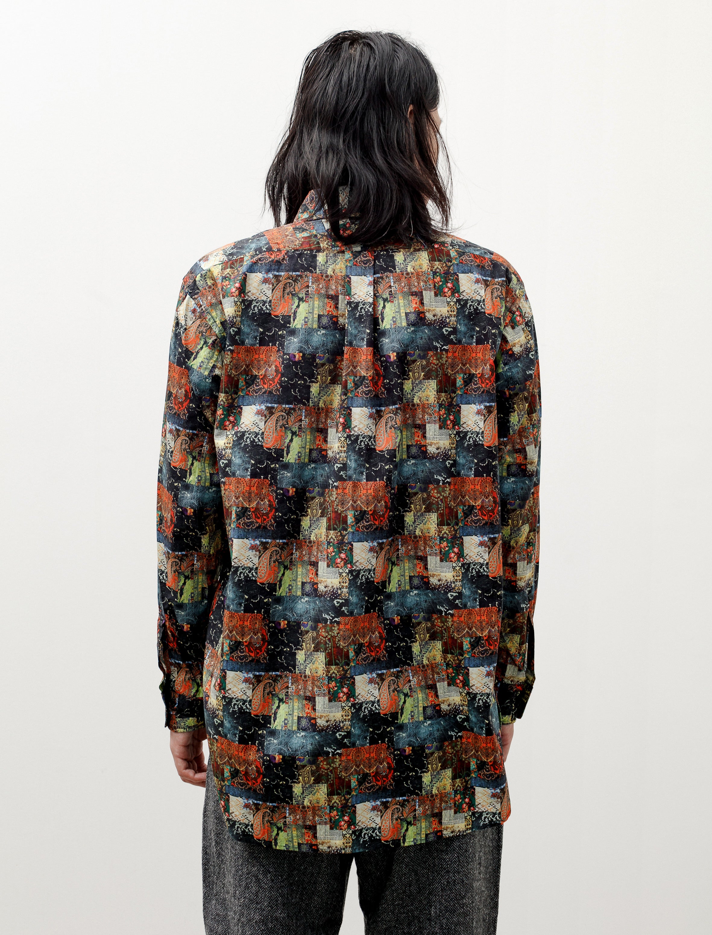 Engineered Garments 19 Century BD Shirt Multi Patchwork Print