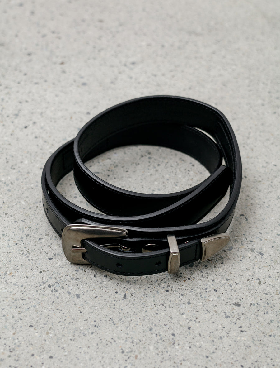 Lemaire Minimal Western Belt Black – Neighbour