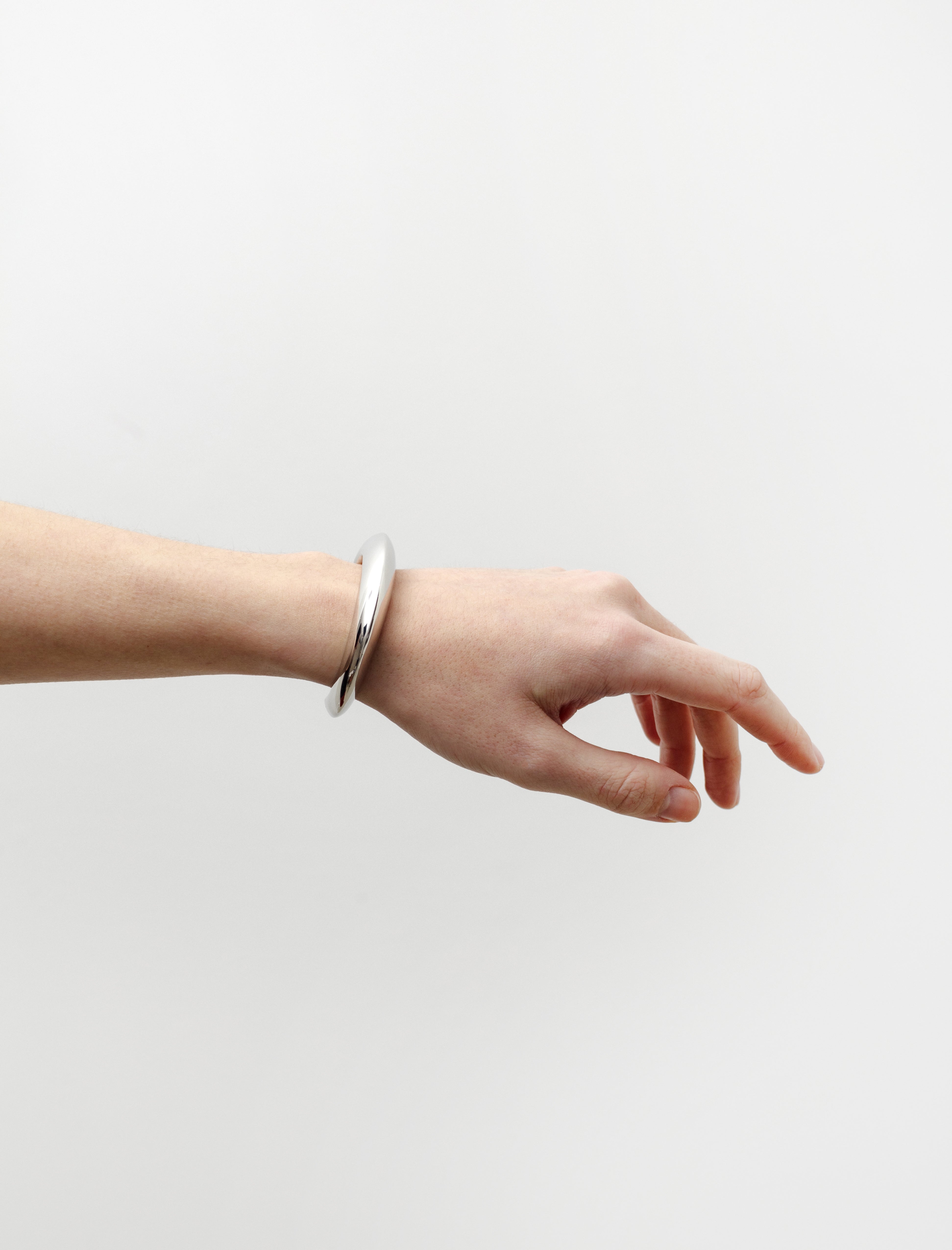 Lemaire Drop Cuff Bracelet Silver