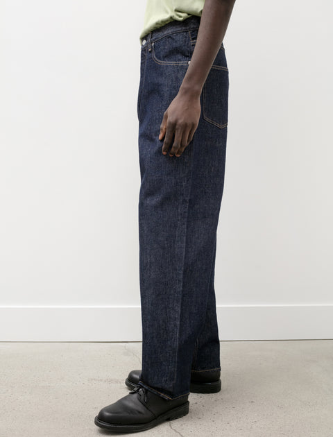 Auralee Hard Twist Denim Wide Pants Indigo – Neighbour