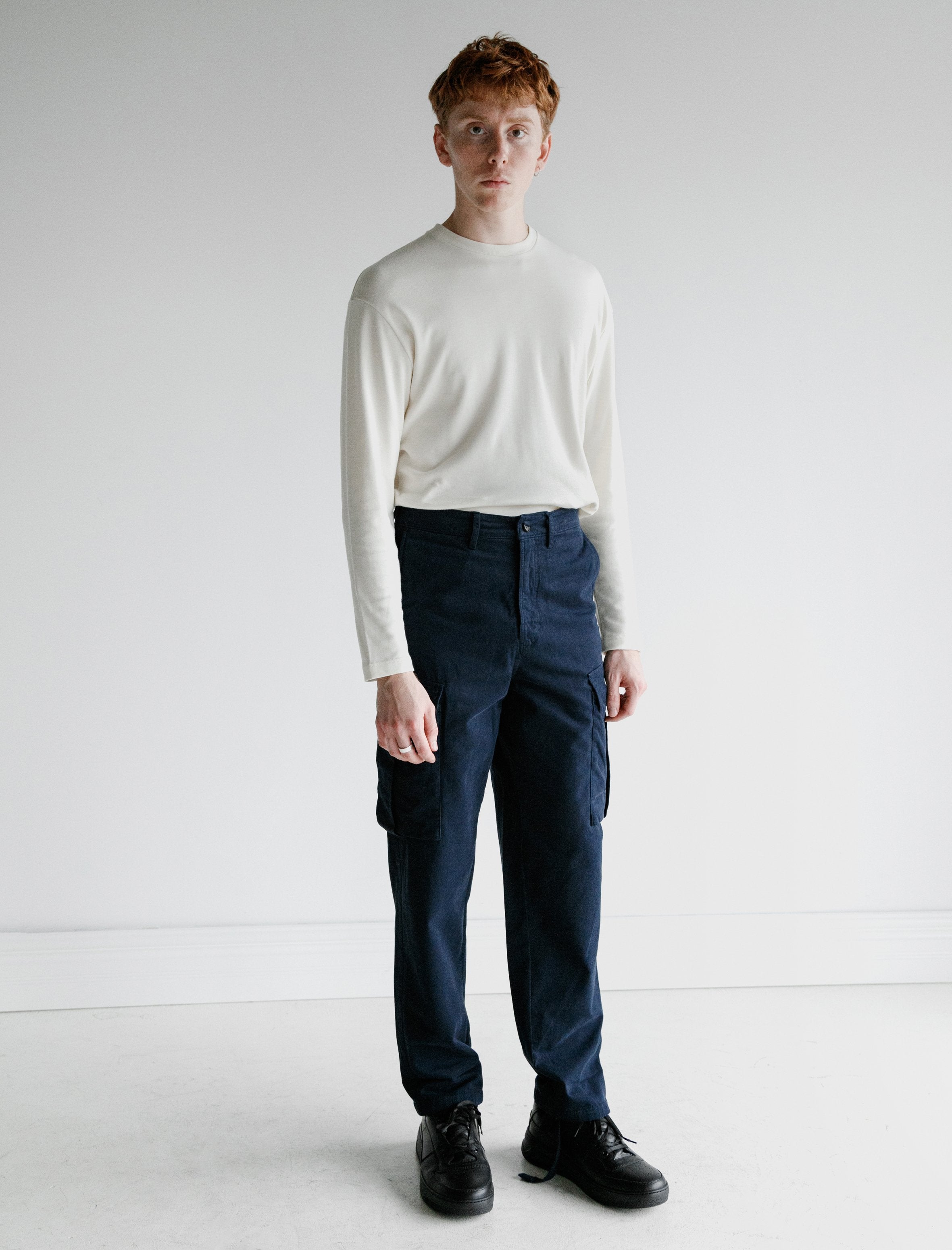 Acne Studios Pat New Garment Dye Navy