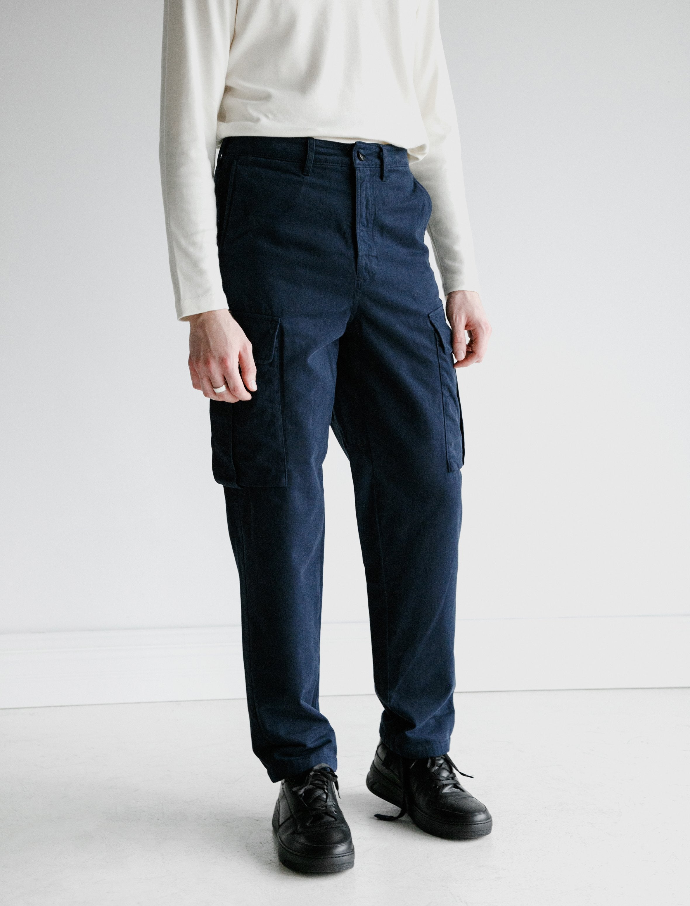 Acne Studios Pat New Garment Dye Navy