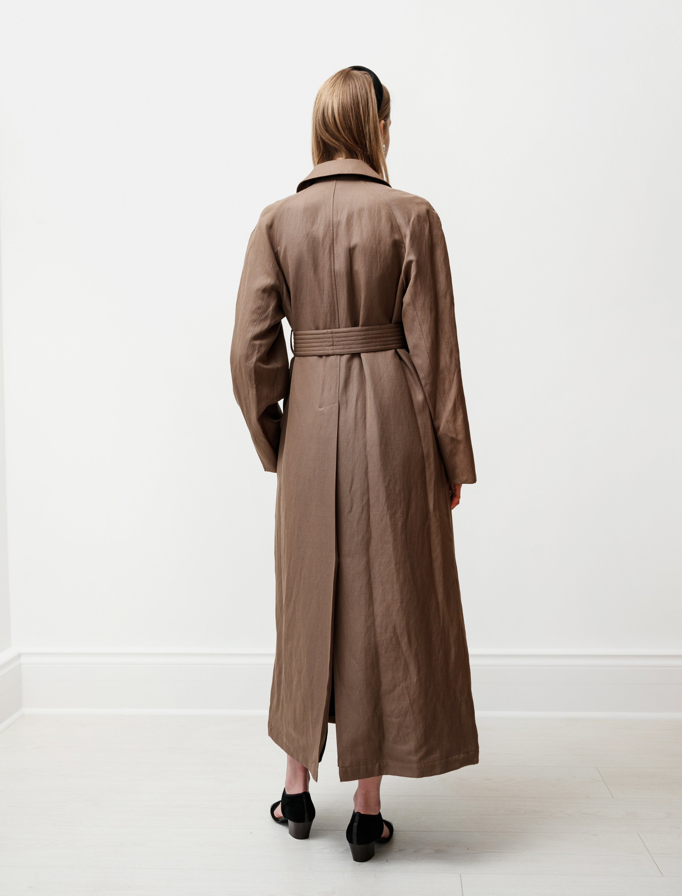 Lemaire Straight Coat Kraft Brown