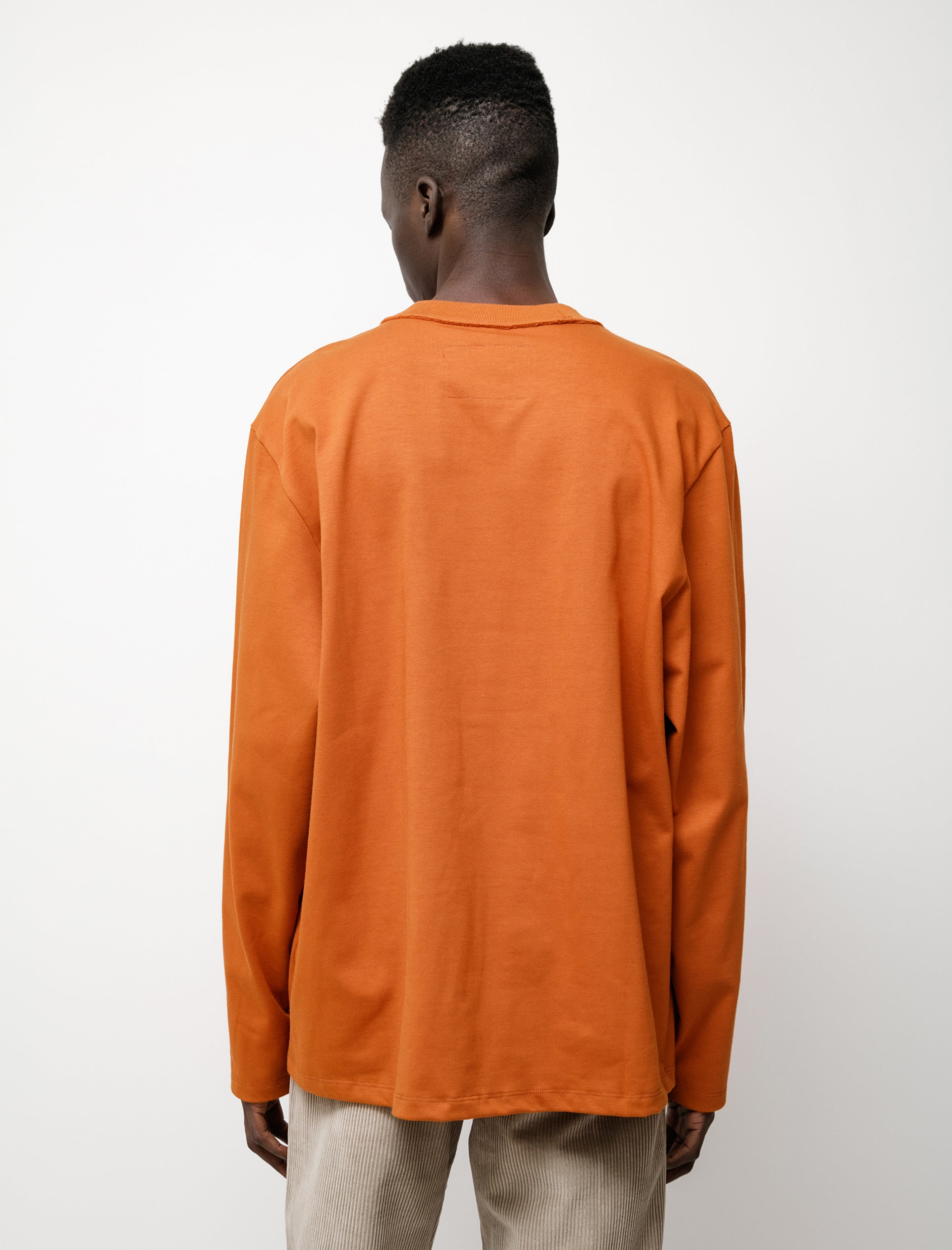 Camiel Fortgens LS Big Tee Heavy Orange