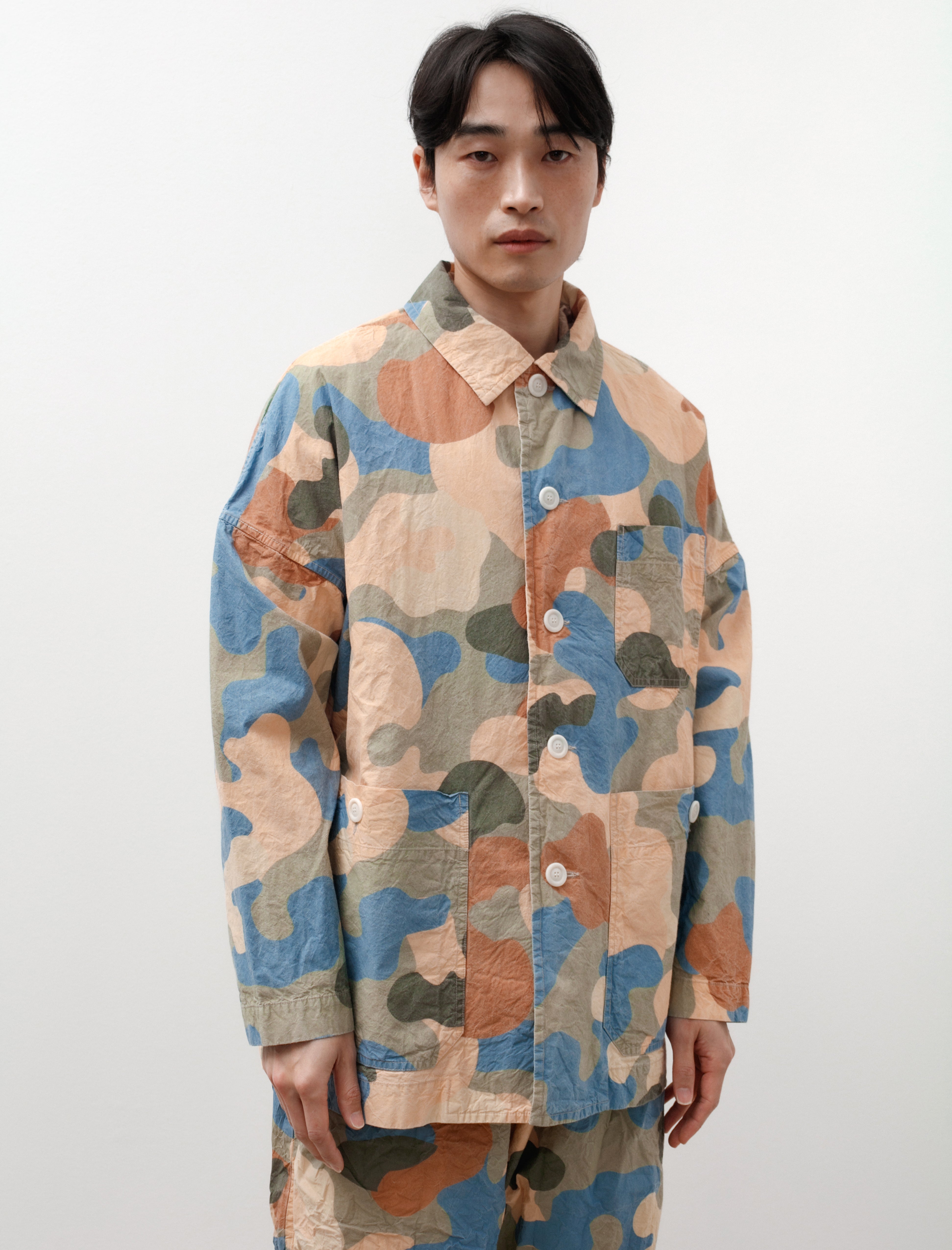 Casey Casey Higa Travail Jacket Camo Print