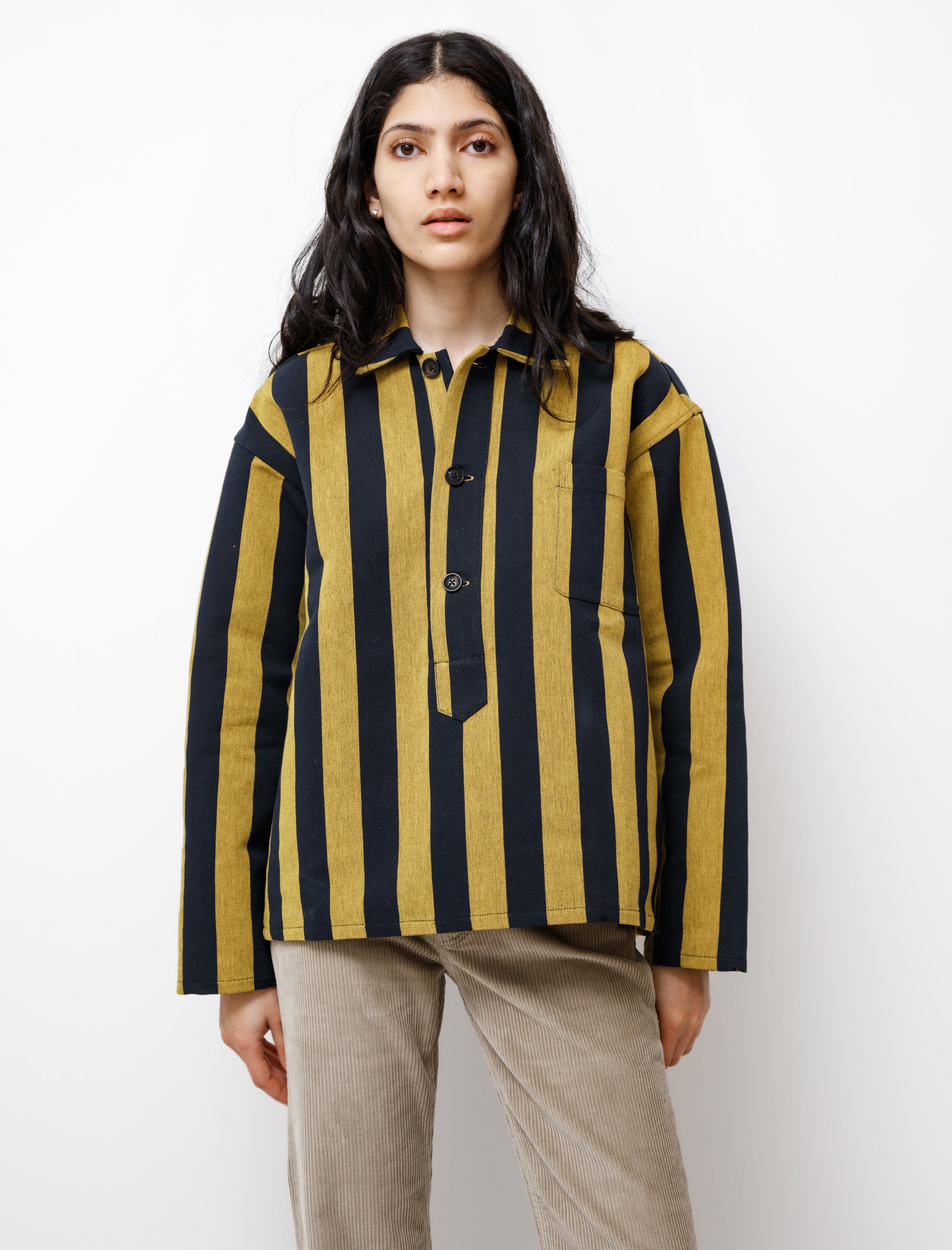 Bode Champlain Stripe Pullover