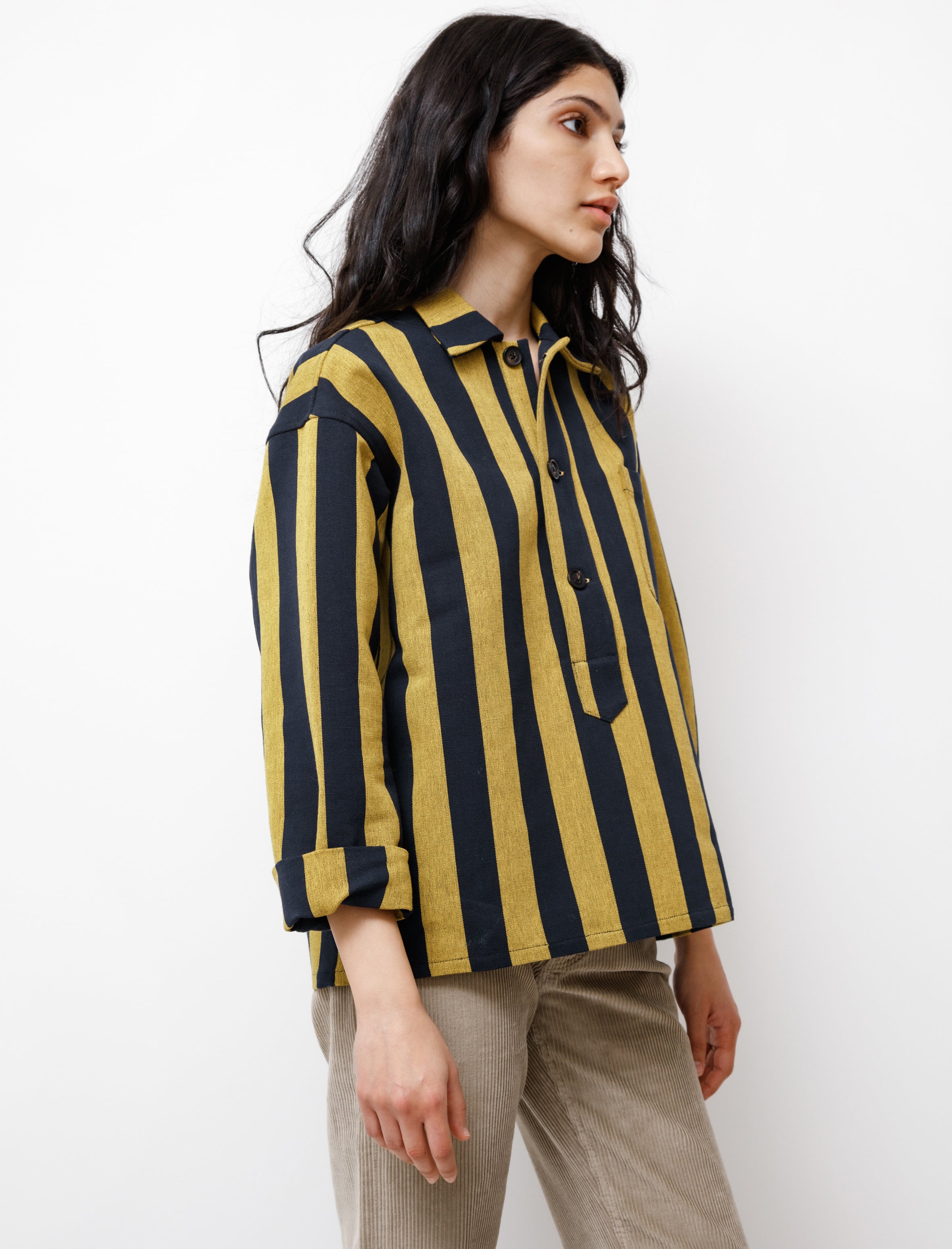 Bode Champlain Stripe Pullover